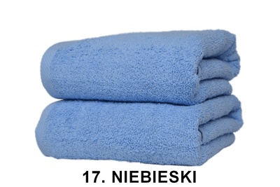Blaues Baumwollhandtuch Von City Sklep, Größe 70 X 140 Cm