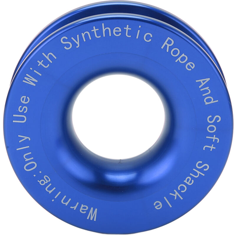 Winden-auszieh-bergering, 41.000 Lb Bruchlast, Für 7/16" Und 1/2" Weichschäkel, Mit 3/16", 1/4" Und 3/8" Seilen, Blau