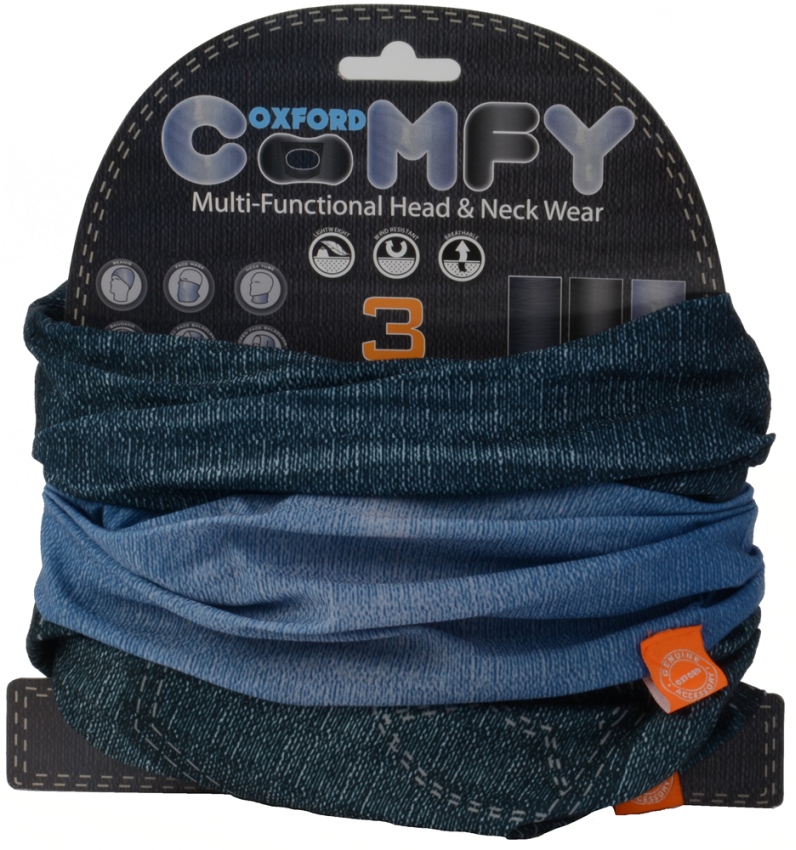 Oxford Komfortable Multifunktionskragen 3er-pack Winddichte Jeans