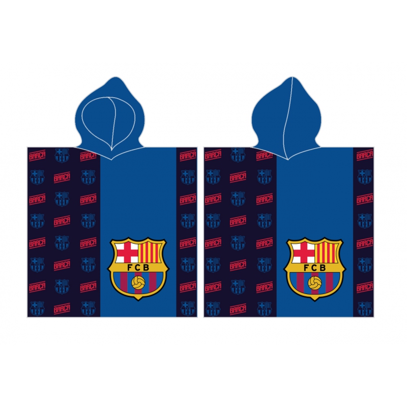 Fc Barcelona Baumwoll-kapuzenbadetuch