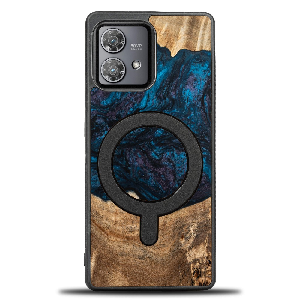Bewood Unique Schutzhülle Für Motorola Edge 40 Neo – Planets – Neptun Mit Magsafe