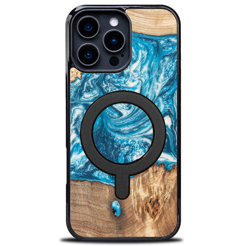 Bewood Unique Hülle Für Iphone 16 Pro Max – Planeten – Uranus Mit Magsafe