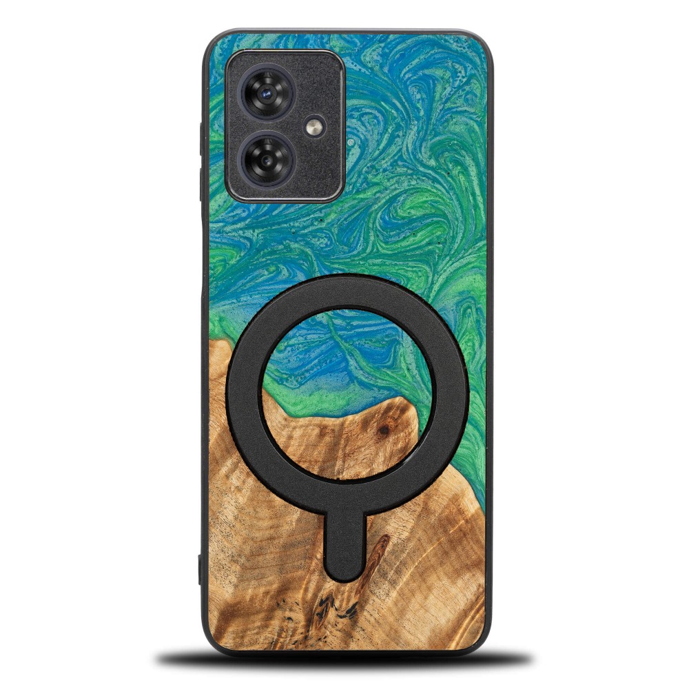 Bewood Unique Schutzhülle Für Motorola G54 5g – Neons – Tokyo Mit Magsafe