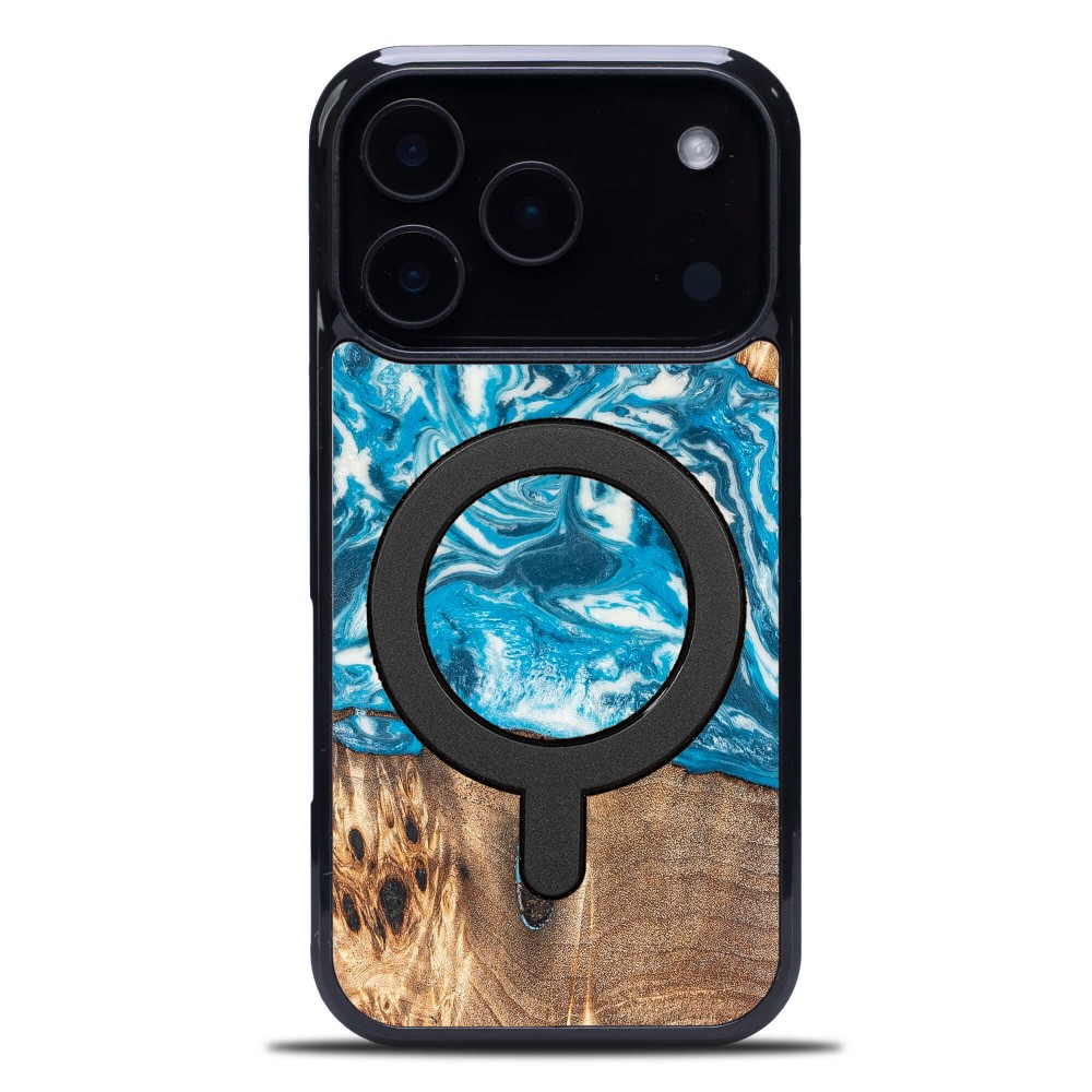 Bewood Unique Hülle Für Iphone 17 Pro – Planeten – Uranus Mit Magsafe