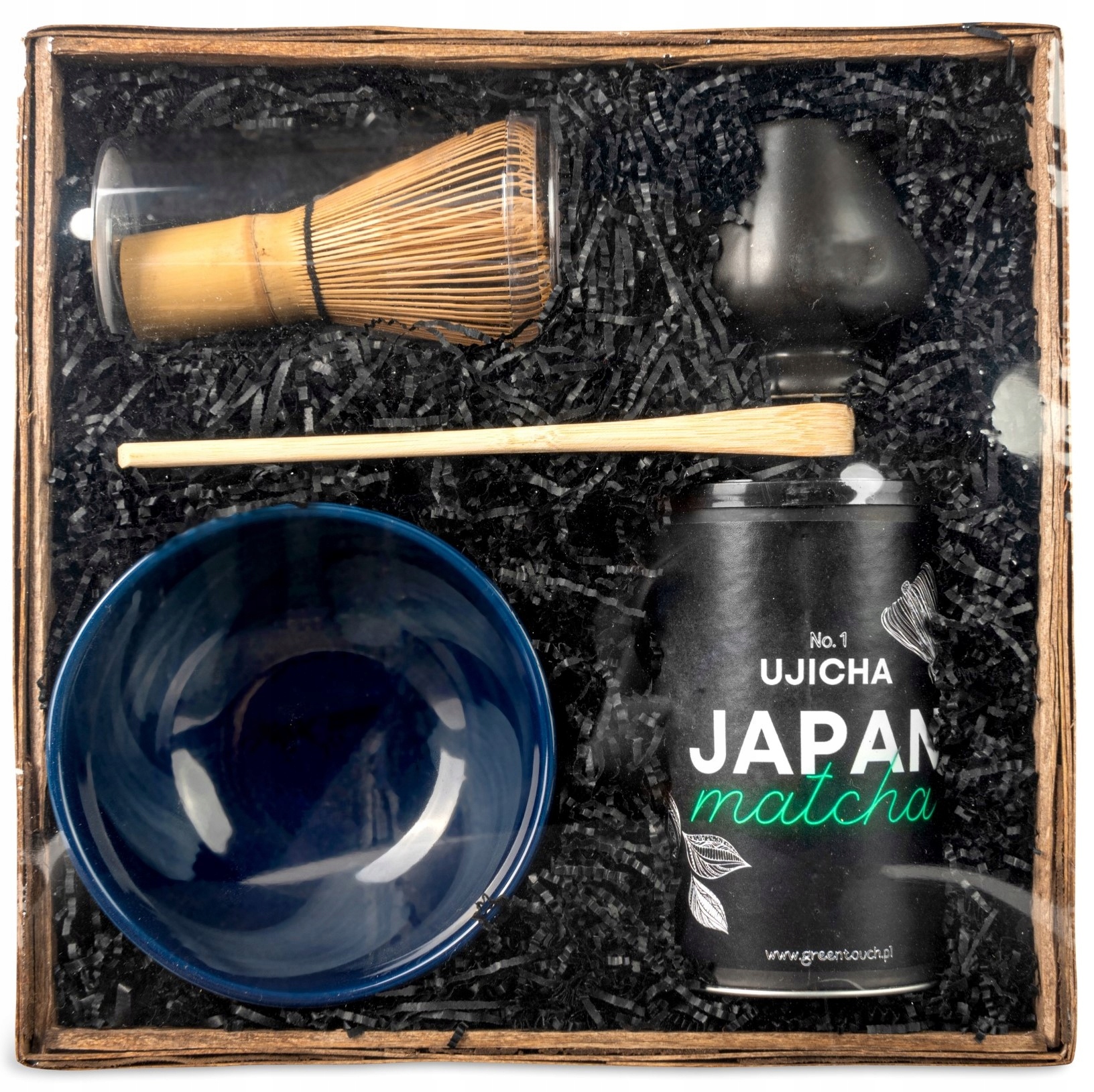 Ujicha Nr. 1 Premium Japanisches Matcha-set (80 G Schale, Schneebesen, Zubehör)