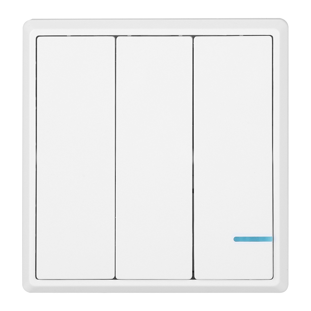 Funk-wandschalter 220 V Mit Fernbedienung (französisch), Lampensteuerungsset, Ip54 Wasserdicht, Entspricht Europäischen Normen, 3 Kanäle