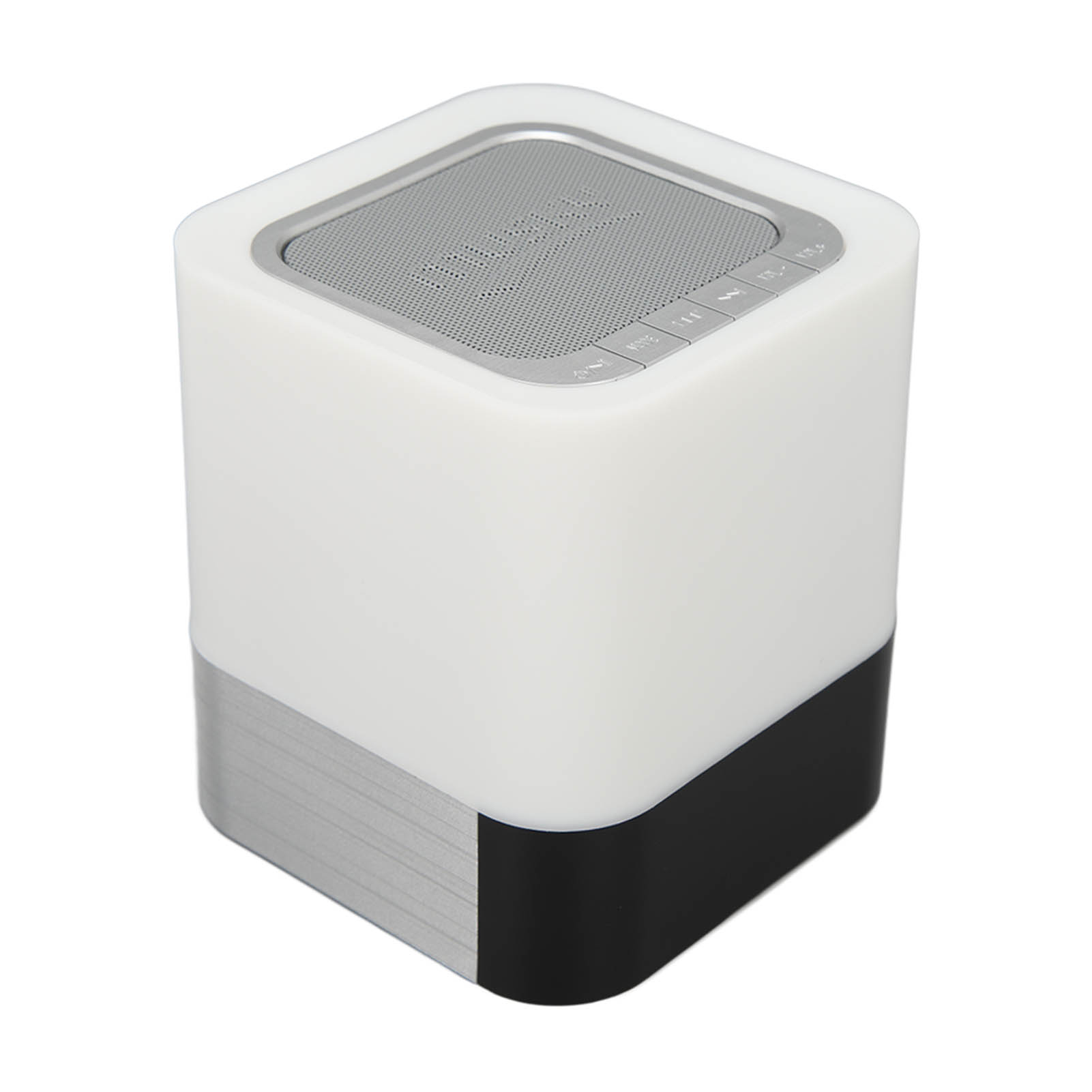 Tragbarer, Kabelloser Bluetooth-lautsprecher Mit Nachtlicht, Subwoofer, Touch-bedienelementen Und Usb-schnittstelle