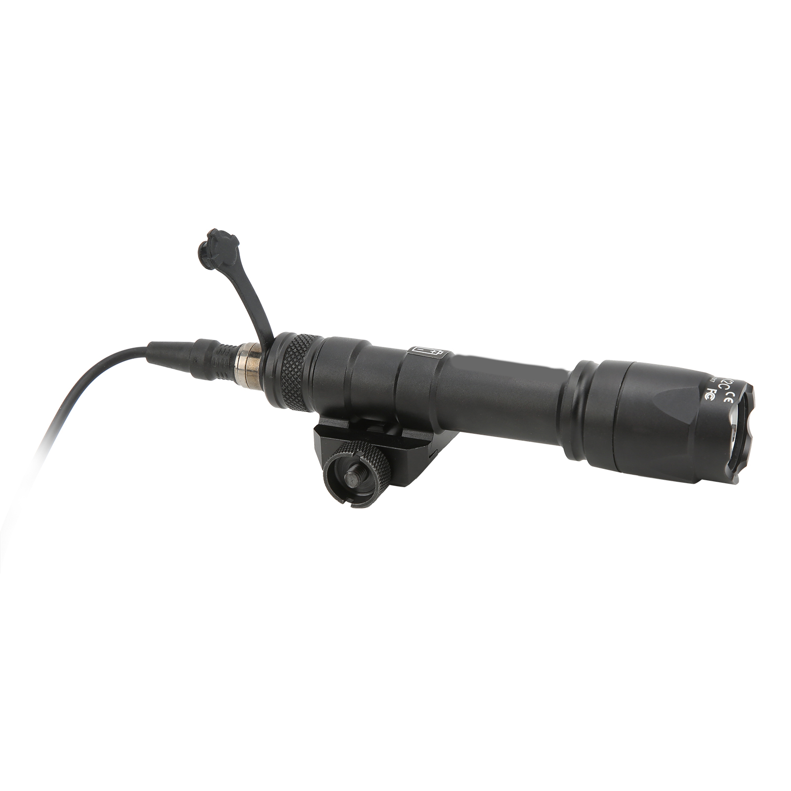 M600c Wasserdichte Led-taschenlampe Für Die Jagd, Mit Rückseitigem Schalter