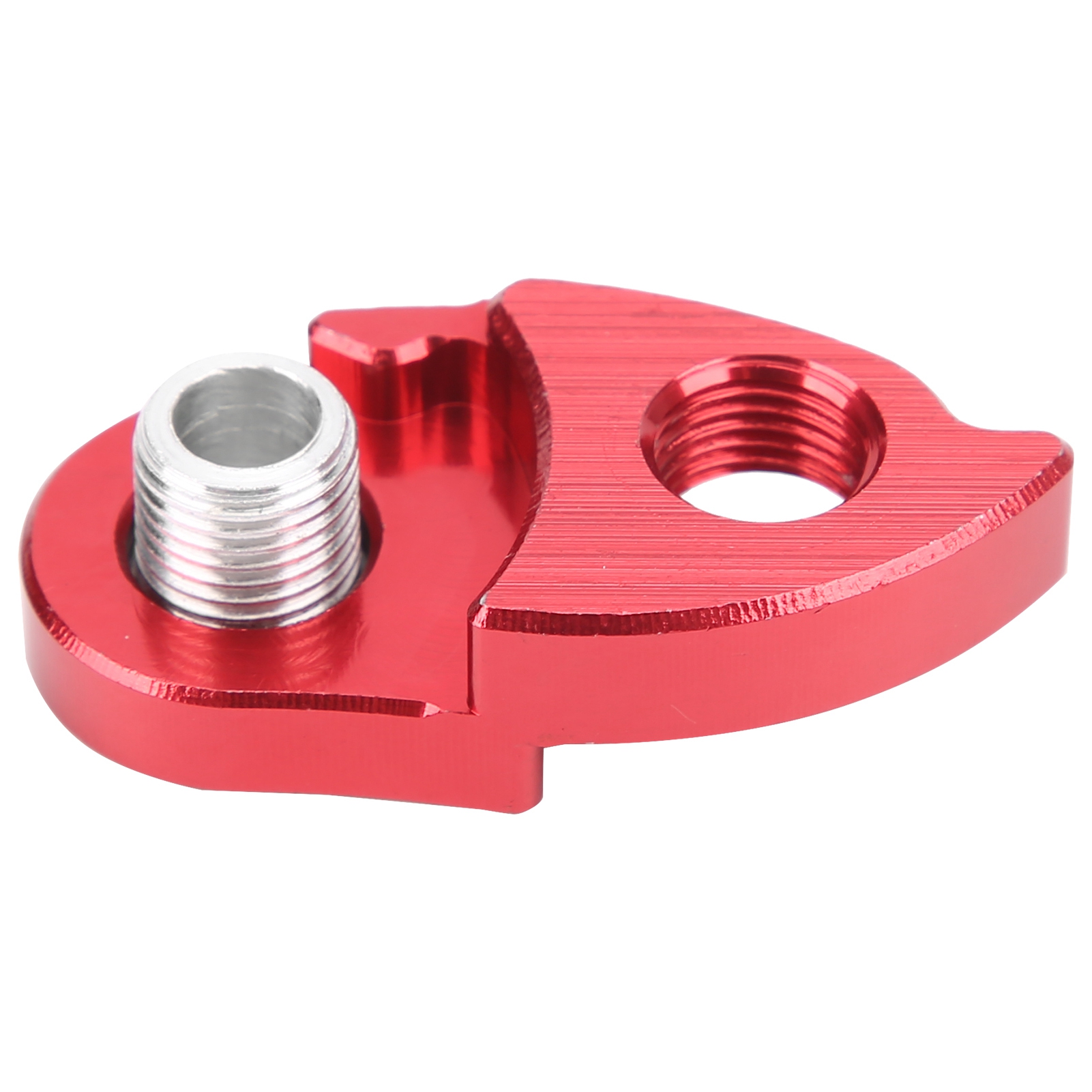 Schaltauge Für Fahrradhinterbau, Aluminium-schalthakenverlängerung, Rotes Fahrradzubehör