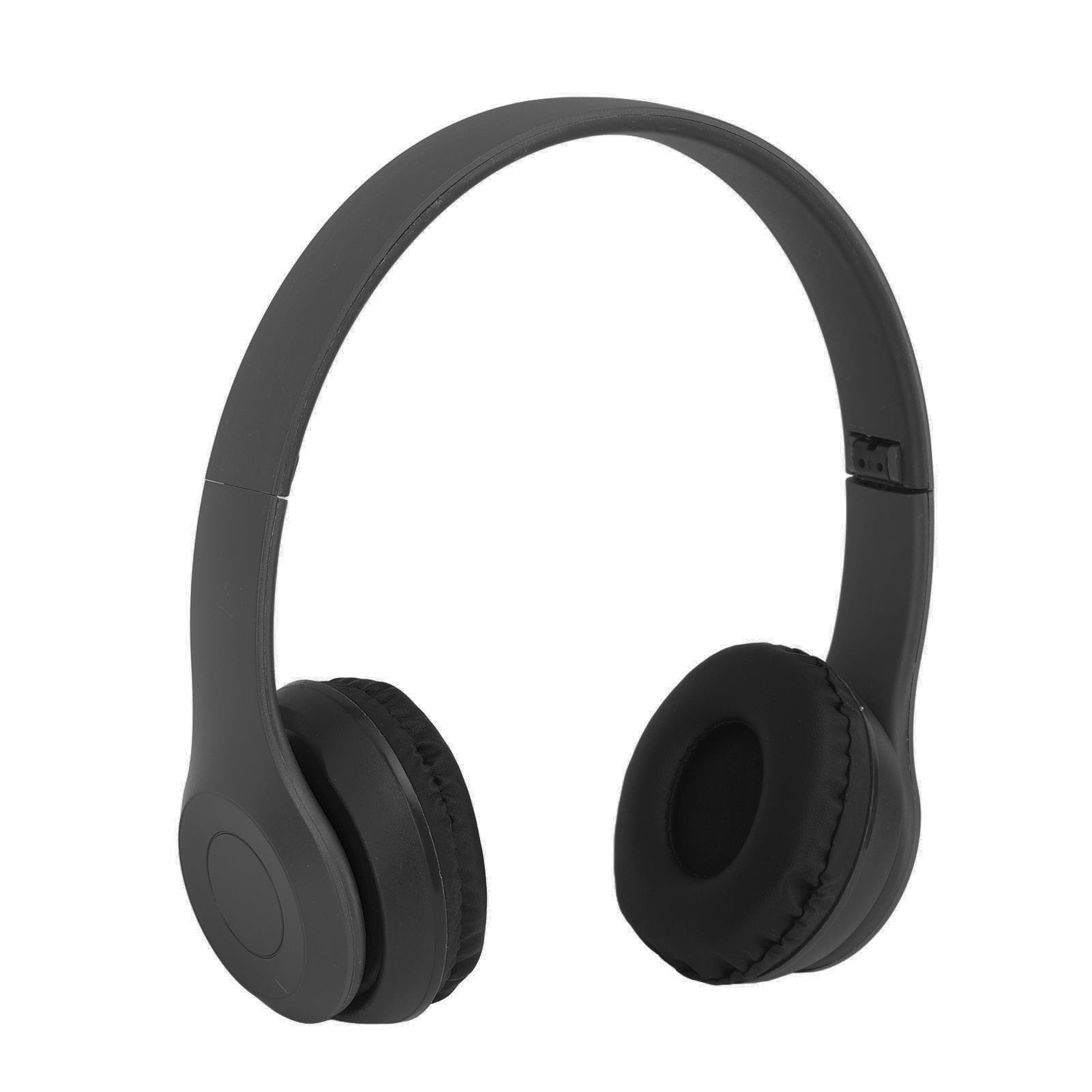 P47 Bt Bluetooth-kopfhörer Mit Geräuschunterdrückung, Faltbar Und Kabellos, Ideal Für Sport Und Musik (damen/herren, Schwarz).