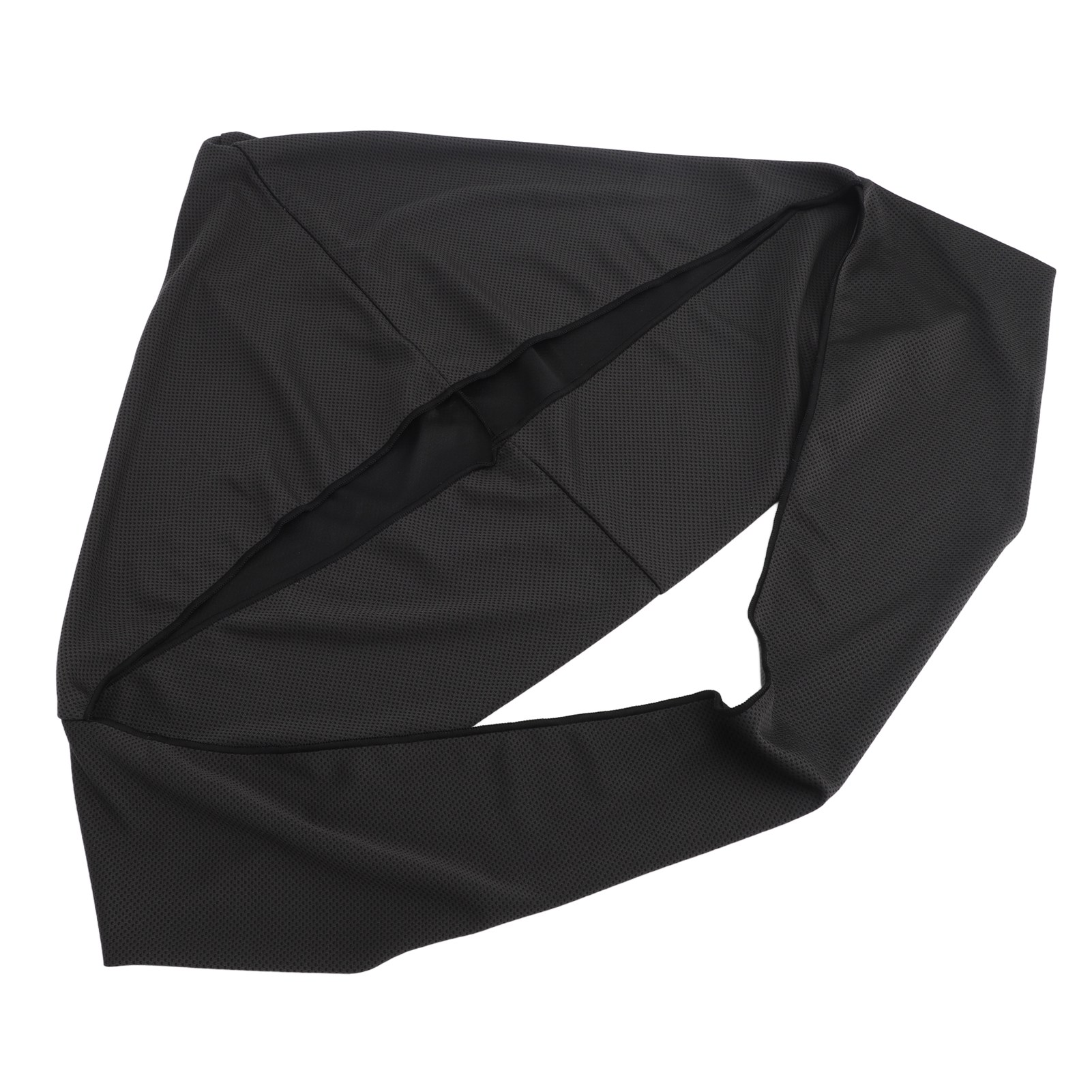 U-förmiges Kühlhandtuch Mit Kapuze Aus Mikrofaser Für Sofortige Kühlung, Atmungsaktiv Und Optimalen Sonnenschutz Bei Heißem Wetter (schwarz).