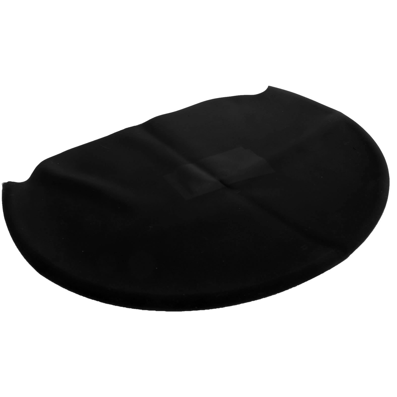 Wasserdichter Fahrradhelmüberzug Aus Elastischem Silikagel, Regenschutz, Schwarz