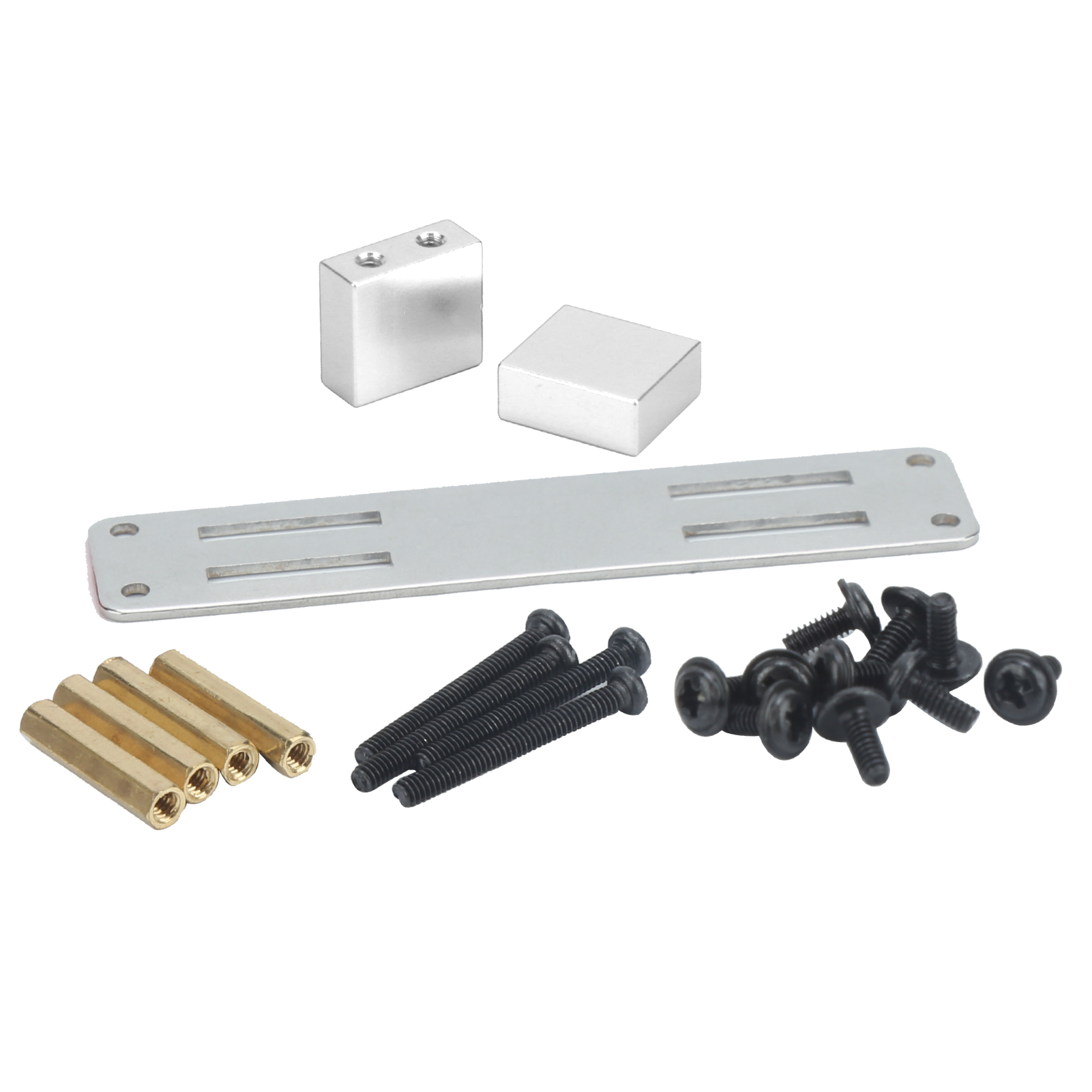 Feste Servohalterung Aus Metall Für Fernbedienung, Rc-car-upgrade-zubehör, Silber
