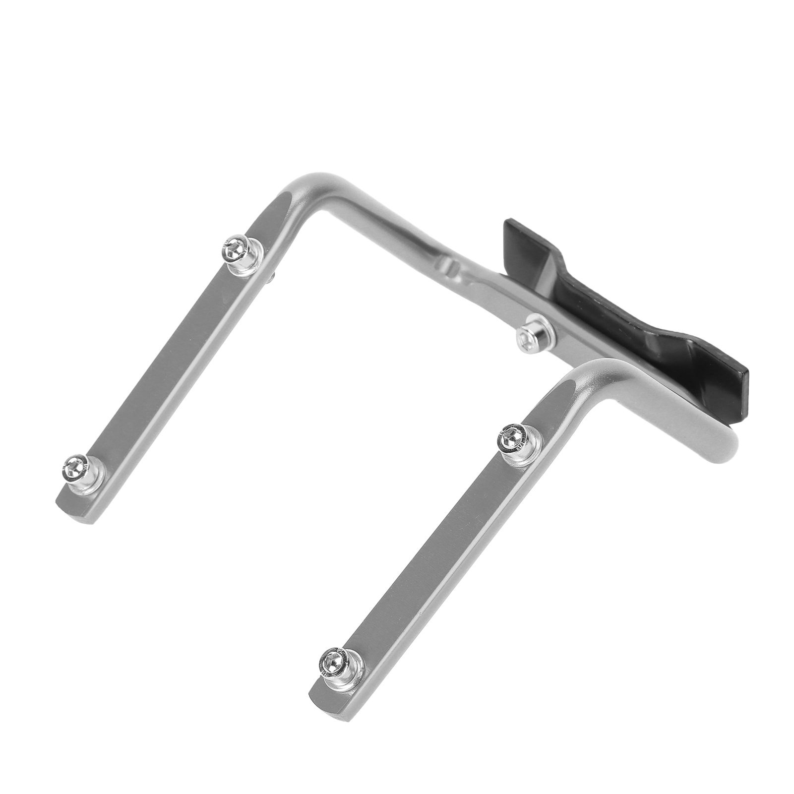 Doppel-flaschenhalteradapter Für Fahrradsattelstütze (silber)