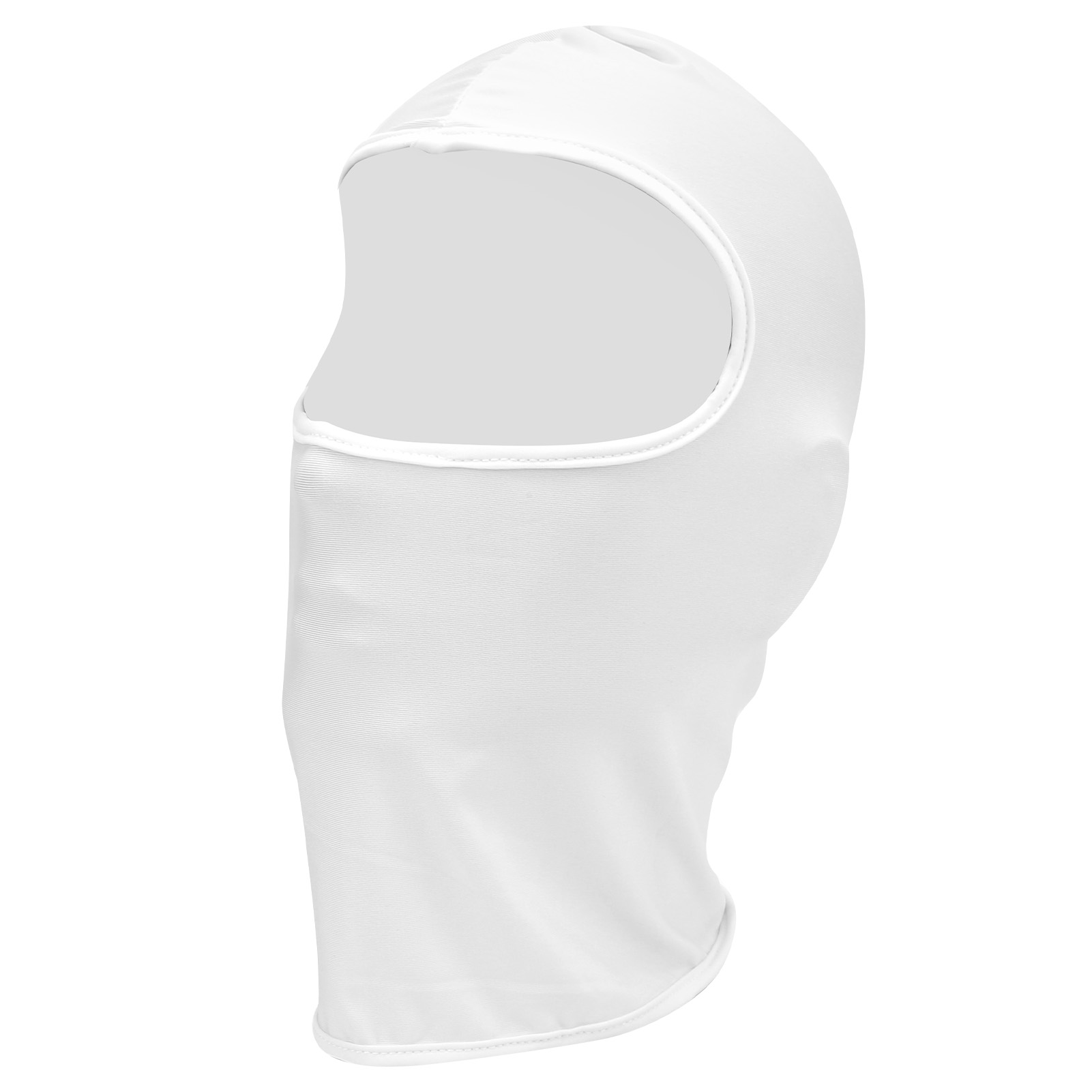 Fahrradkopfbedeckung Aus Polyester, Uv-schutz, Multifunktionsschal (weiß)