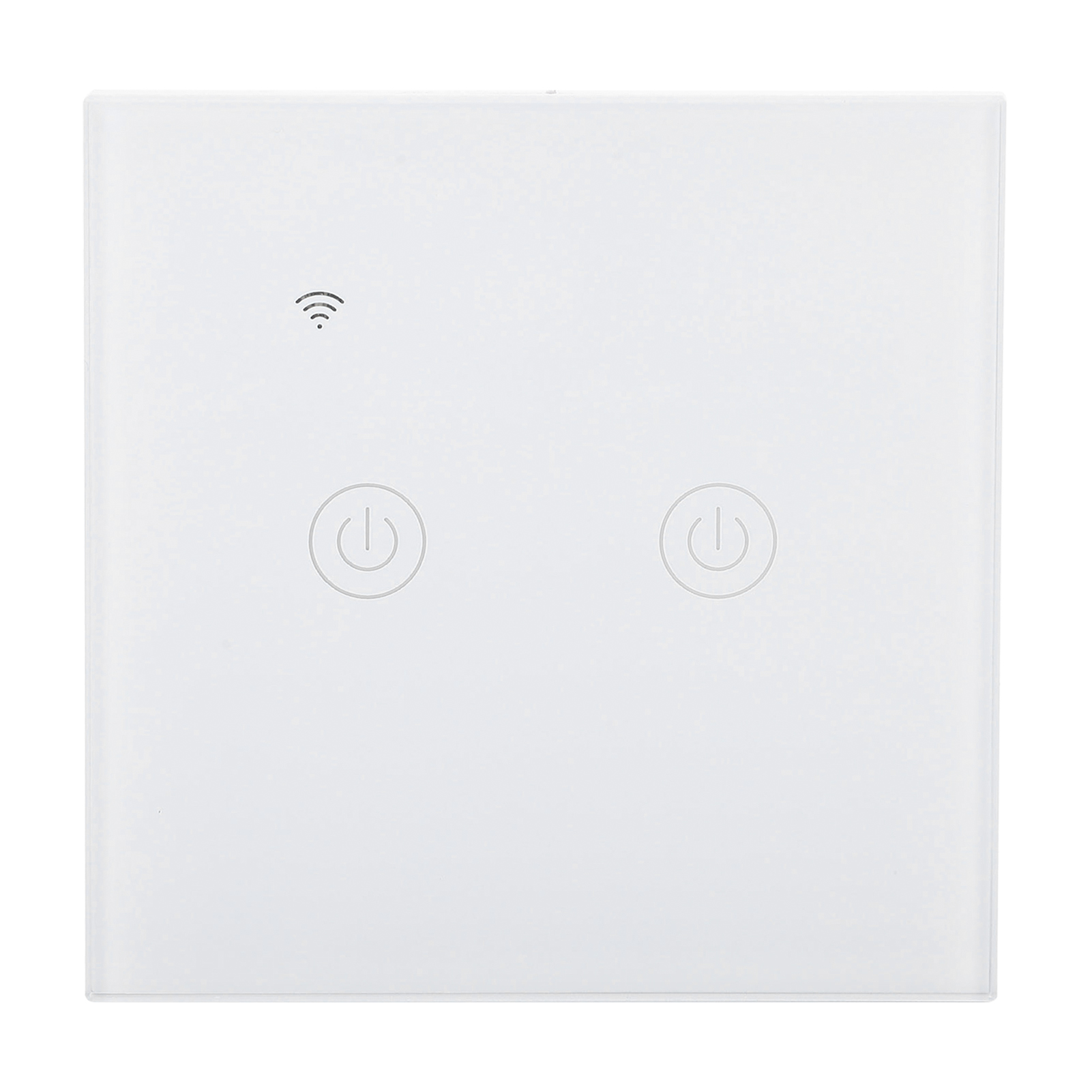 Universeller Abs-touch-smart-schalter Für Ein- Oder Zweiwegebetrieb Mit Leiterkabel (220-240 V Ac) Und Wi-fi.