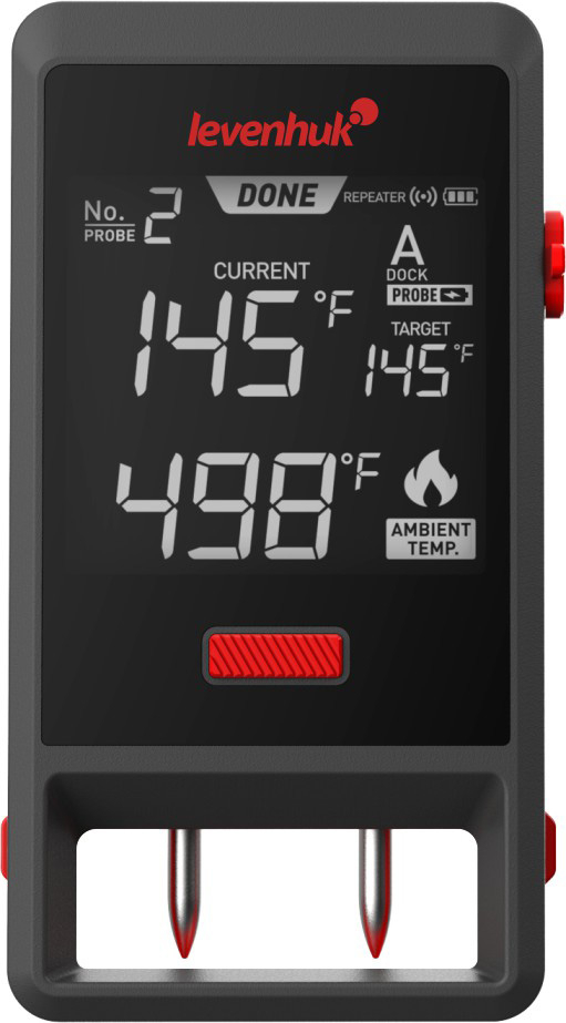 Fleischthermometer Levenhuk Wezzer Grill Bt50 Bluetooth Timer