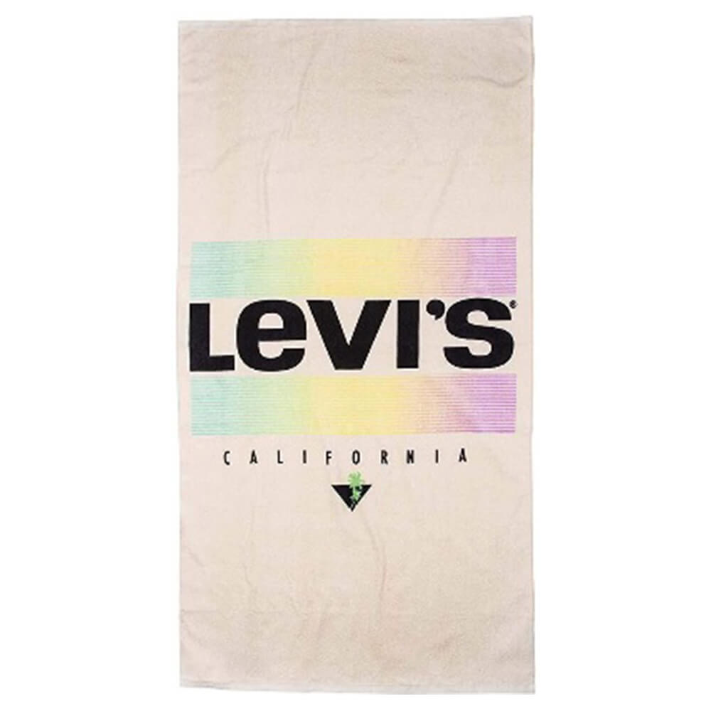Strandtuch Levi's Telo Mare 100% Baumwolle Rosa