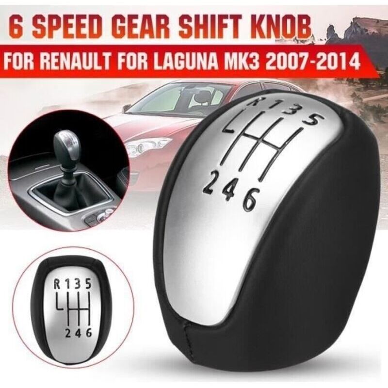 6-gang-schaltknauf/schalthebel Von Maunel Für Laguna Mk3 2007-2014