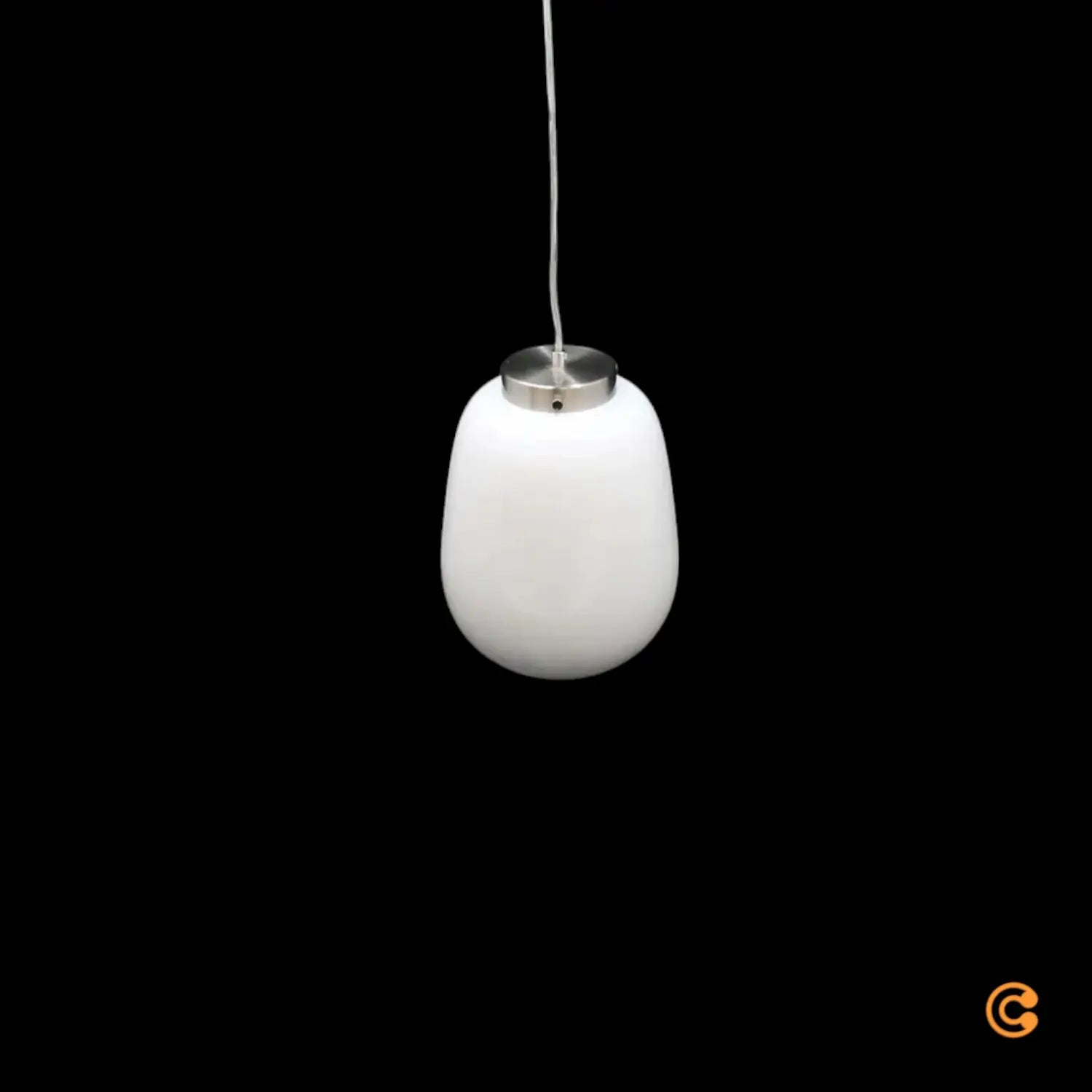[neuwertig] B-ware Lucande Stehleuchte Standlampe Tessi Beleuchtung Weiss Silber Minimalistisch