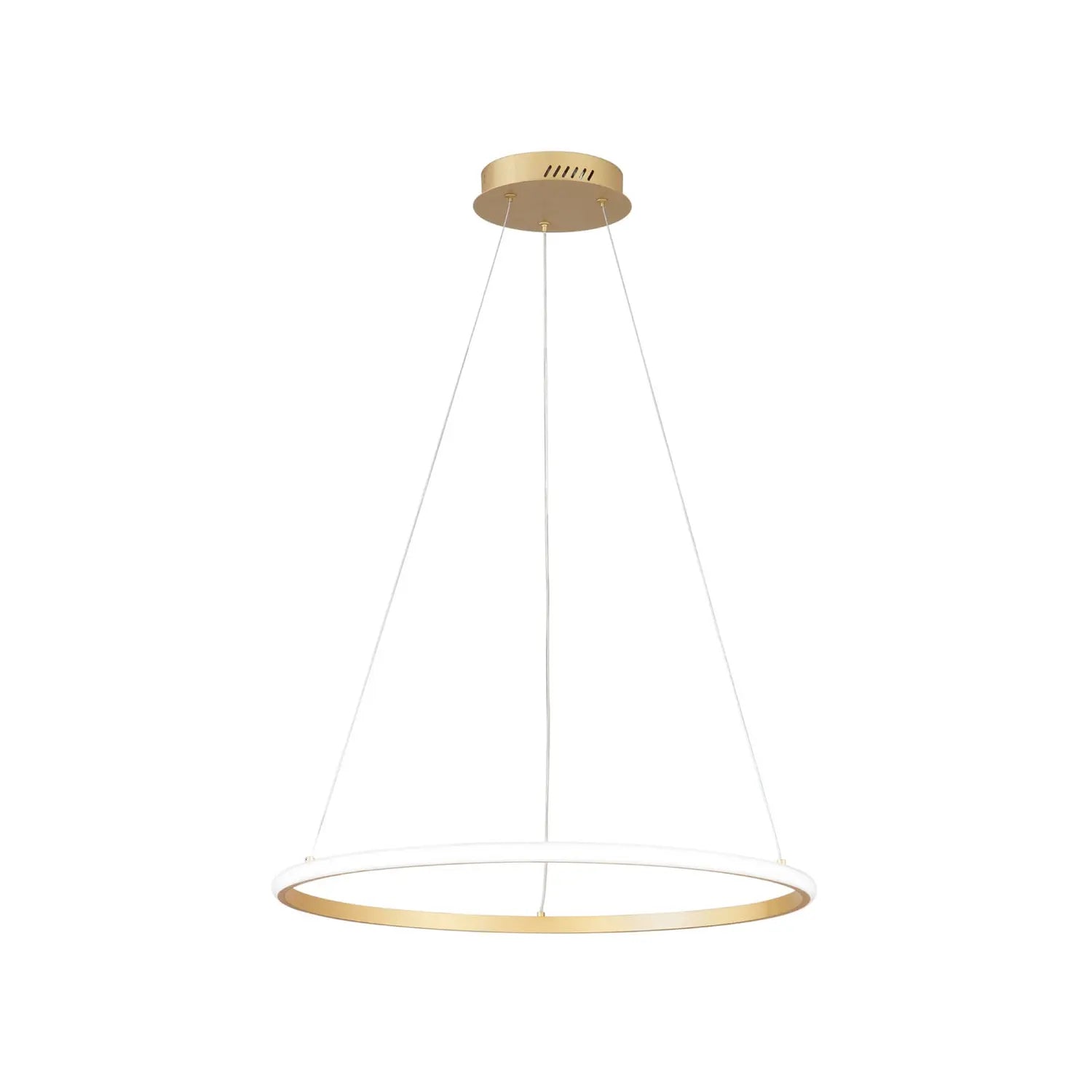 [gebraucht] B-ware Luce Ambiente Design Pendellampe Hängelampe Led Axis Gold Metall Cct Ø 60 Cm
