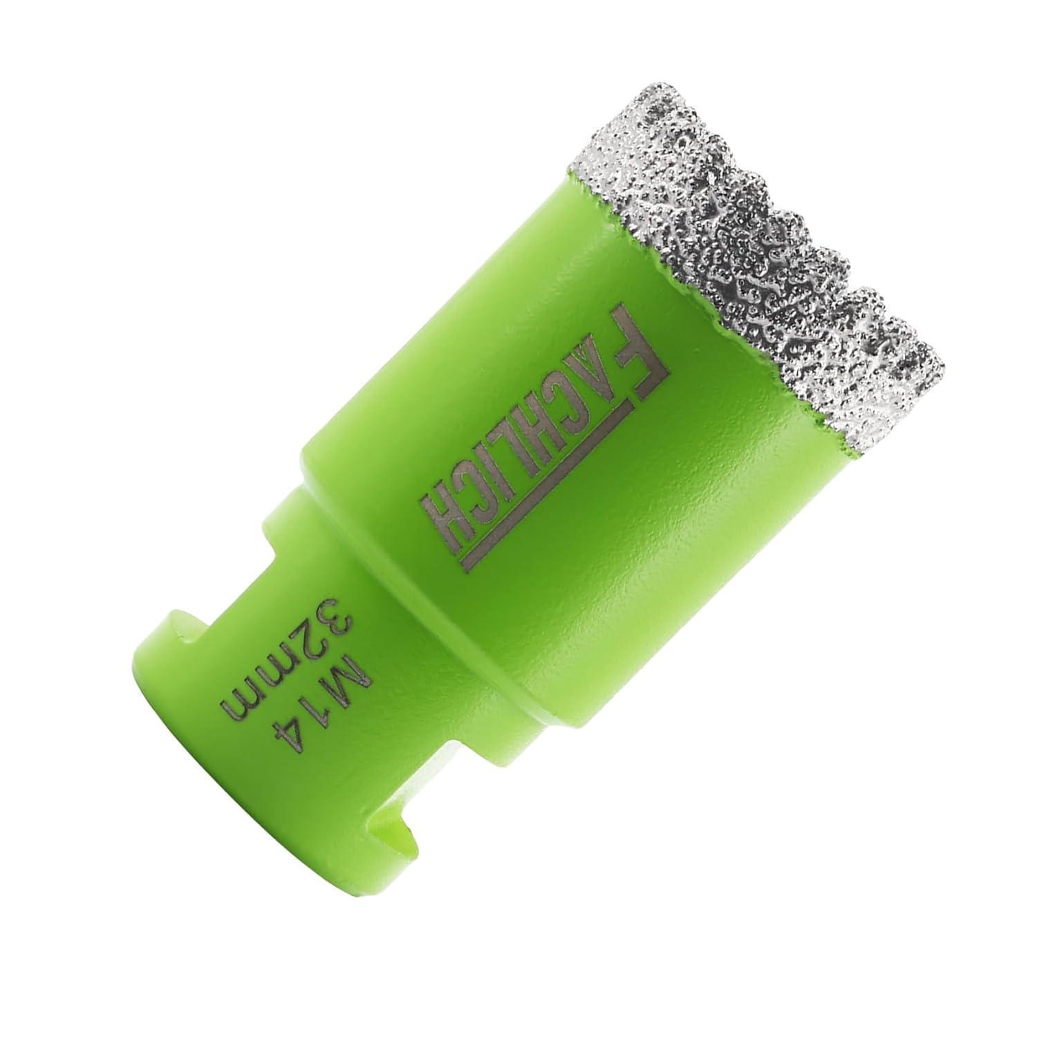 Diamantbohrkrone Lochsäge M14 Gewinde Fliesen Keramik 32mm