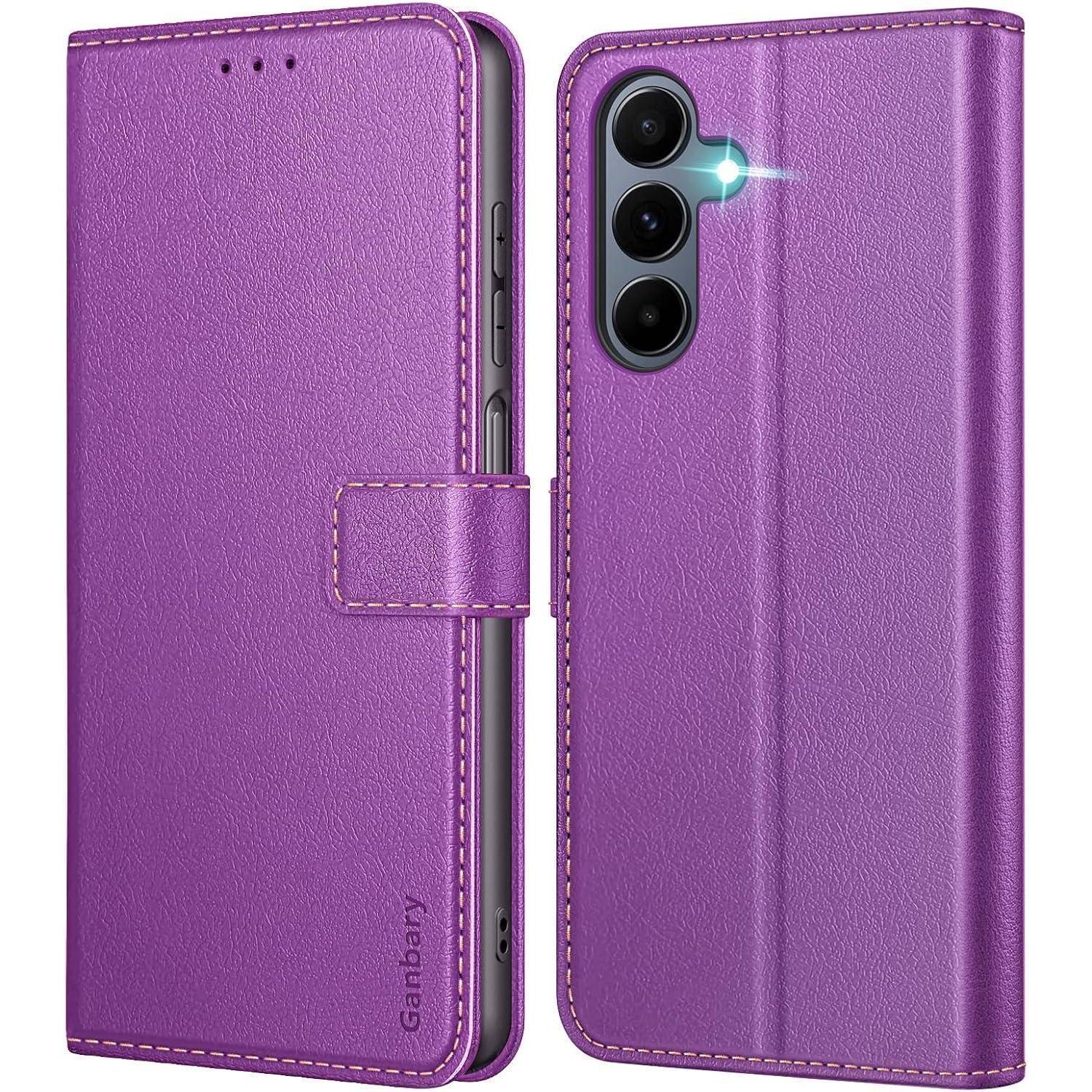 Handyhülle A16 Klapphülle Magnet Standfunktion Samsung Galaxy A16 Lila