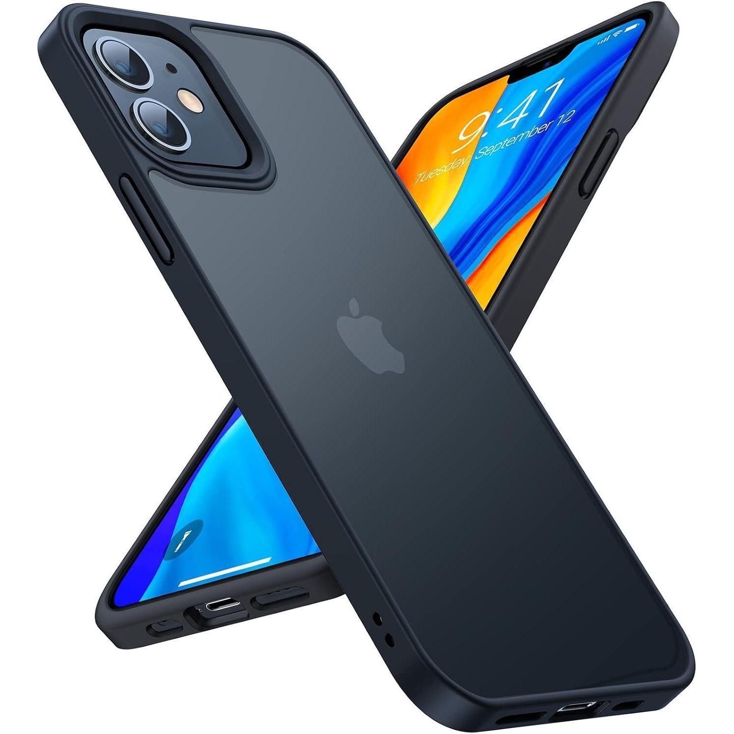 Handyhülle Militärschutz Knöpfe Griff Upgrade Iphone 12 12 Pro Schwarz
