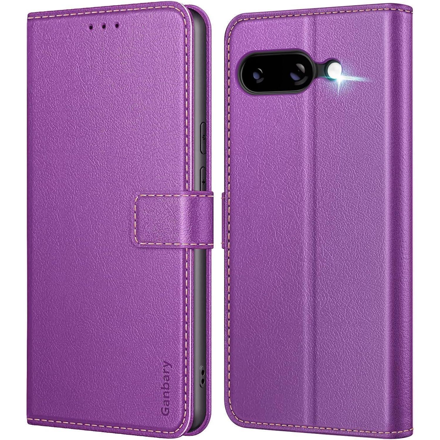 Handyhülle Pixel 9a 5g Klapphülle Google Pixel 9a Lila