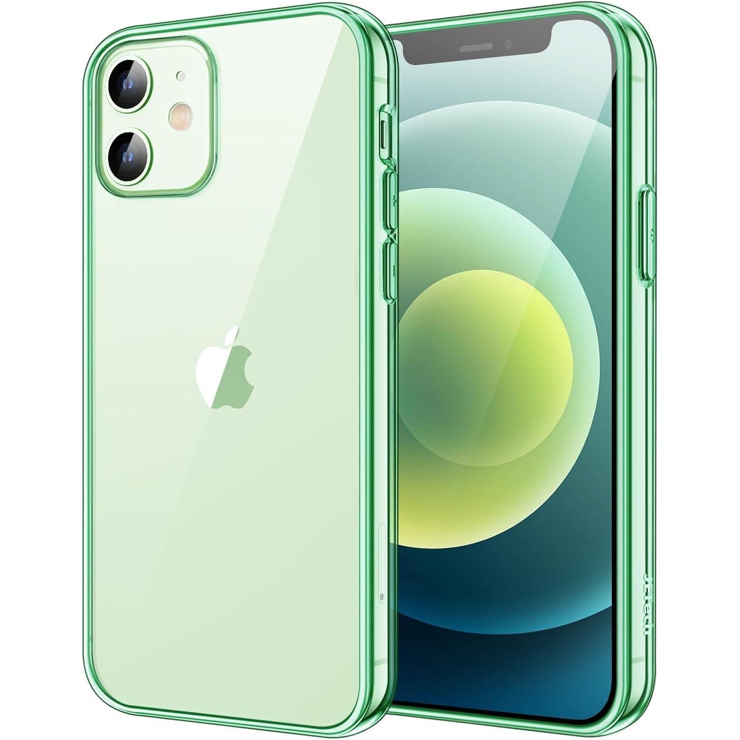 Handyhülle Iphone 12 Mini Stoßfest Klar Stoßstange Nachtgrün