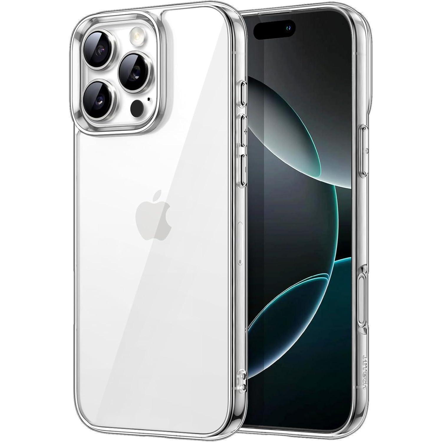 Handyhülle Iphone 16 Pro Stoßfest Stoßfänger Anti Kratzer Durchsichtig