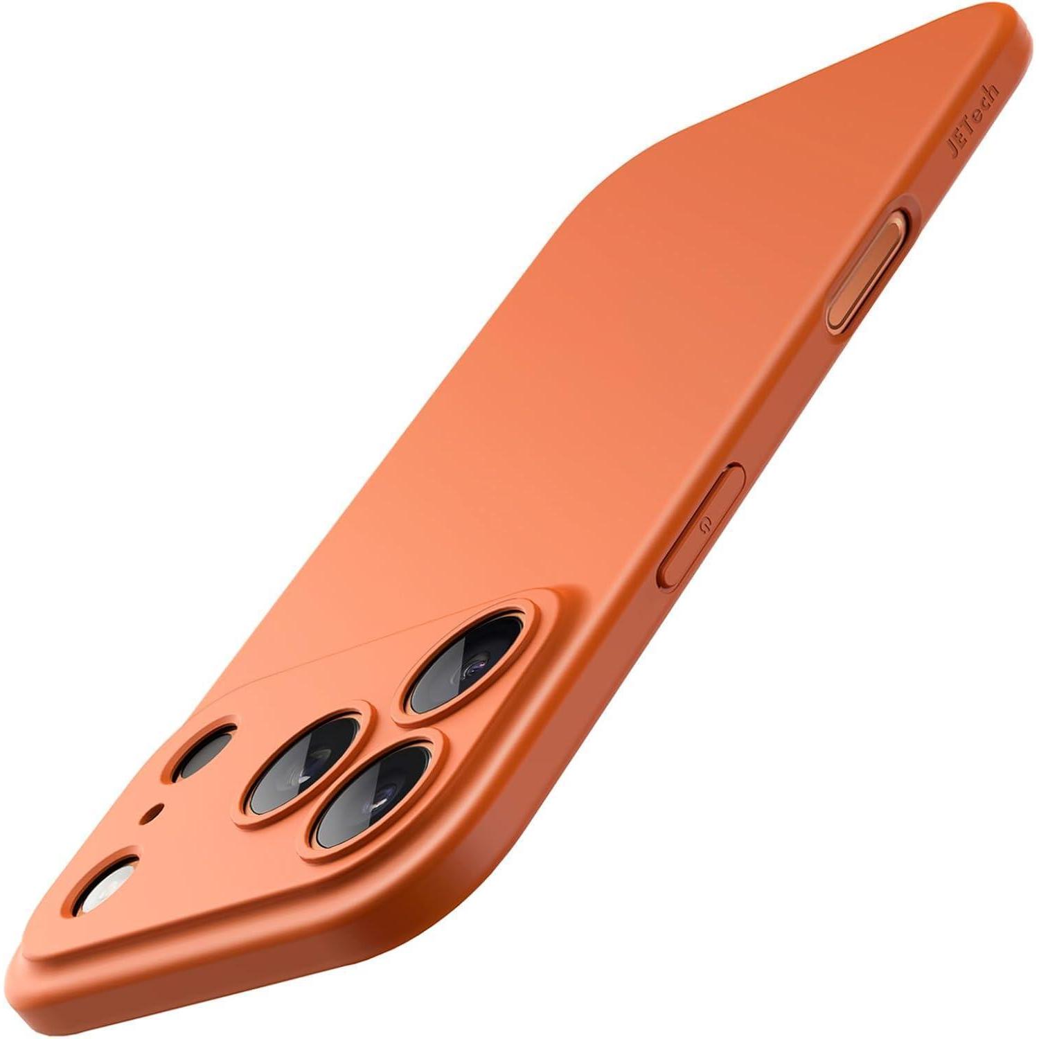 Handyhülle Iphone 17 Pro Dünn Kameraschutz Orange