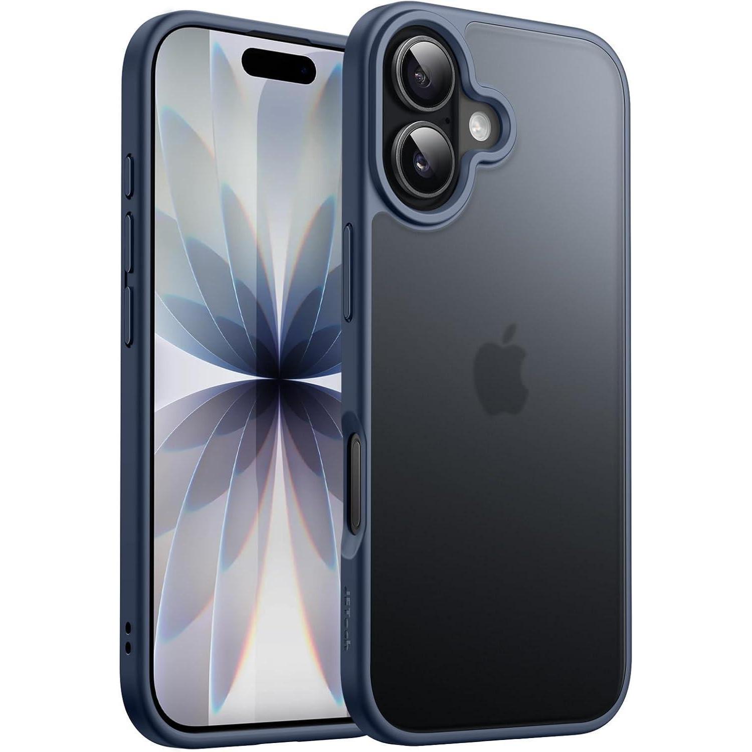 Handyhülle Iphone 17 Stoßfest Anti Fingerabdrücke Sturmblau