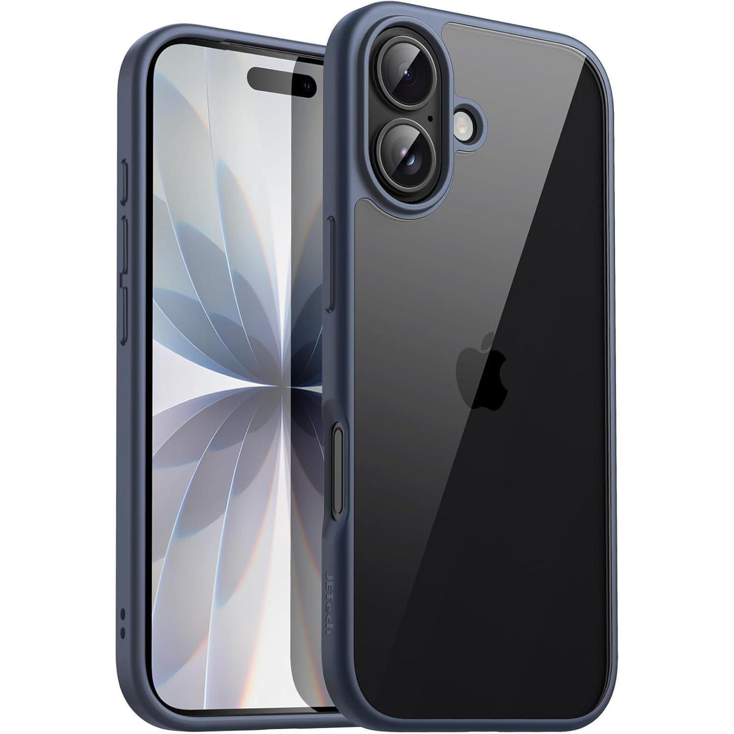 Hülle Iphone 17 Stoßfest Tpu Rahmen Antikratzer Sturmblau