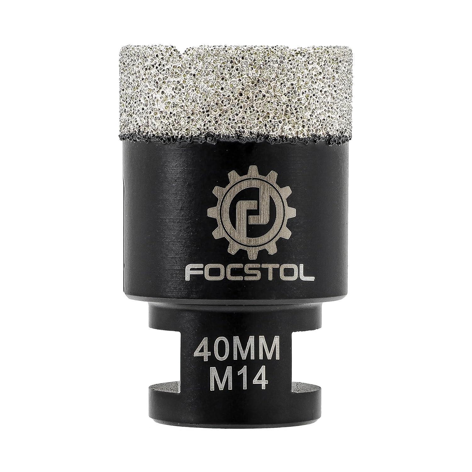 Lochsäge Diamant Keramik Fliese Marmor Granit M14 Gewinde 40mm