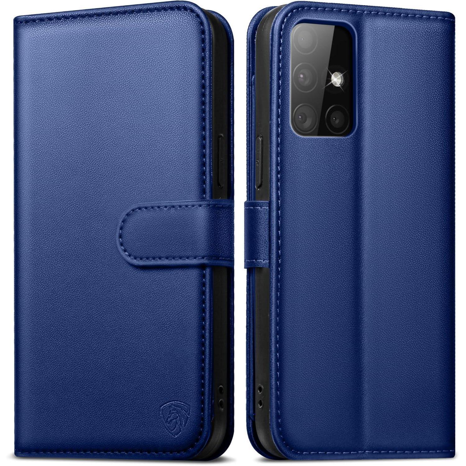 Handyhülle Samsung Galaxy A51 Schutzhülle Kartenfächer Rfid Blocker