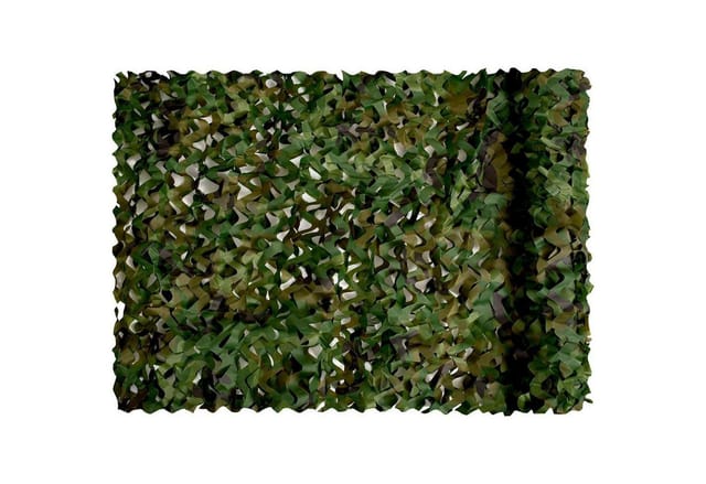 Tarnnetz Camouflage Netz Jagd Tarnung Dekoration Sonnenschutz 1.5×12 M Woodland