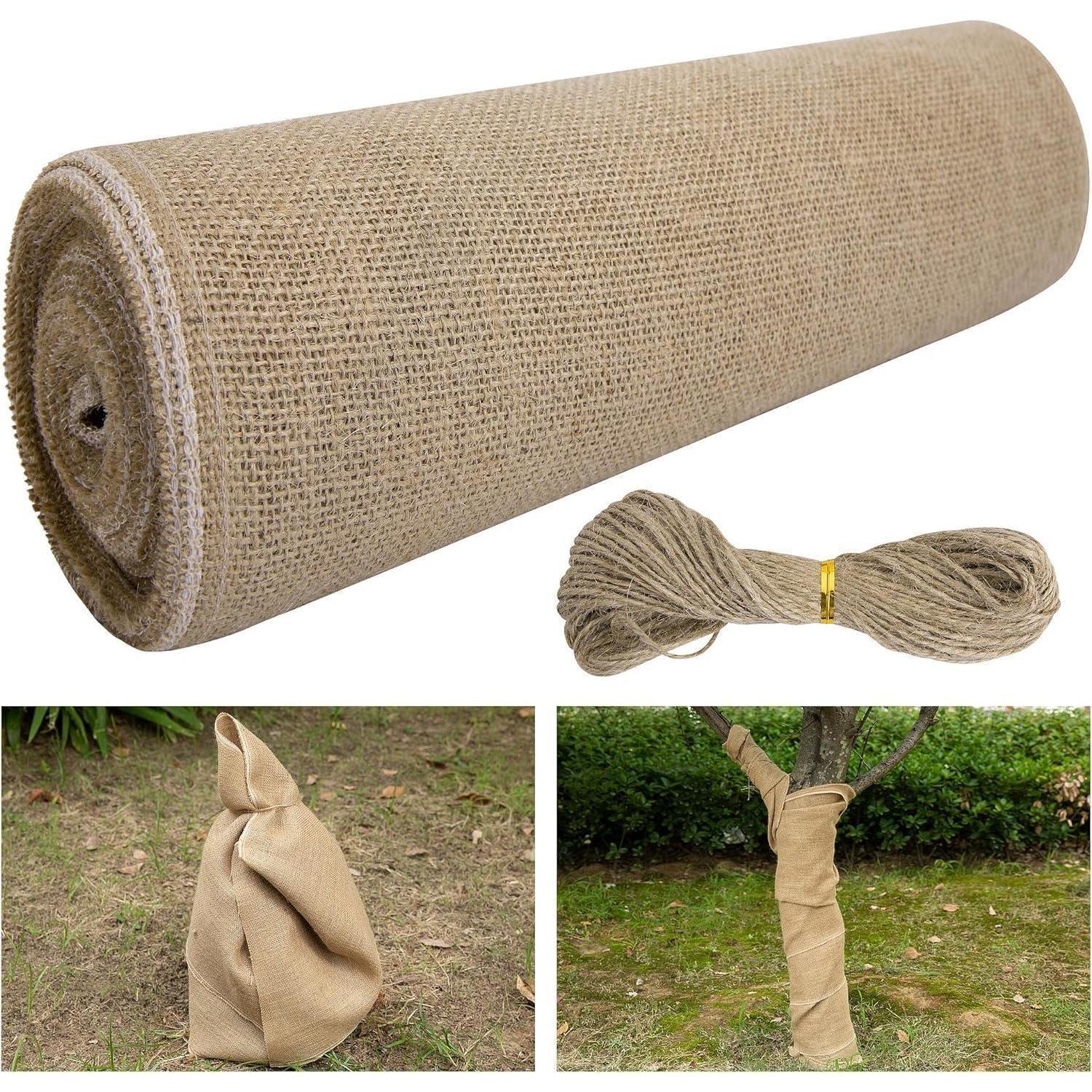 Purple Star Baum Winterschutz 6mx40cm Jute Pflanzen Frost Feuchtigkeit