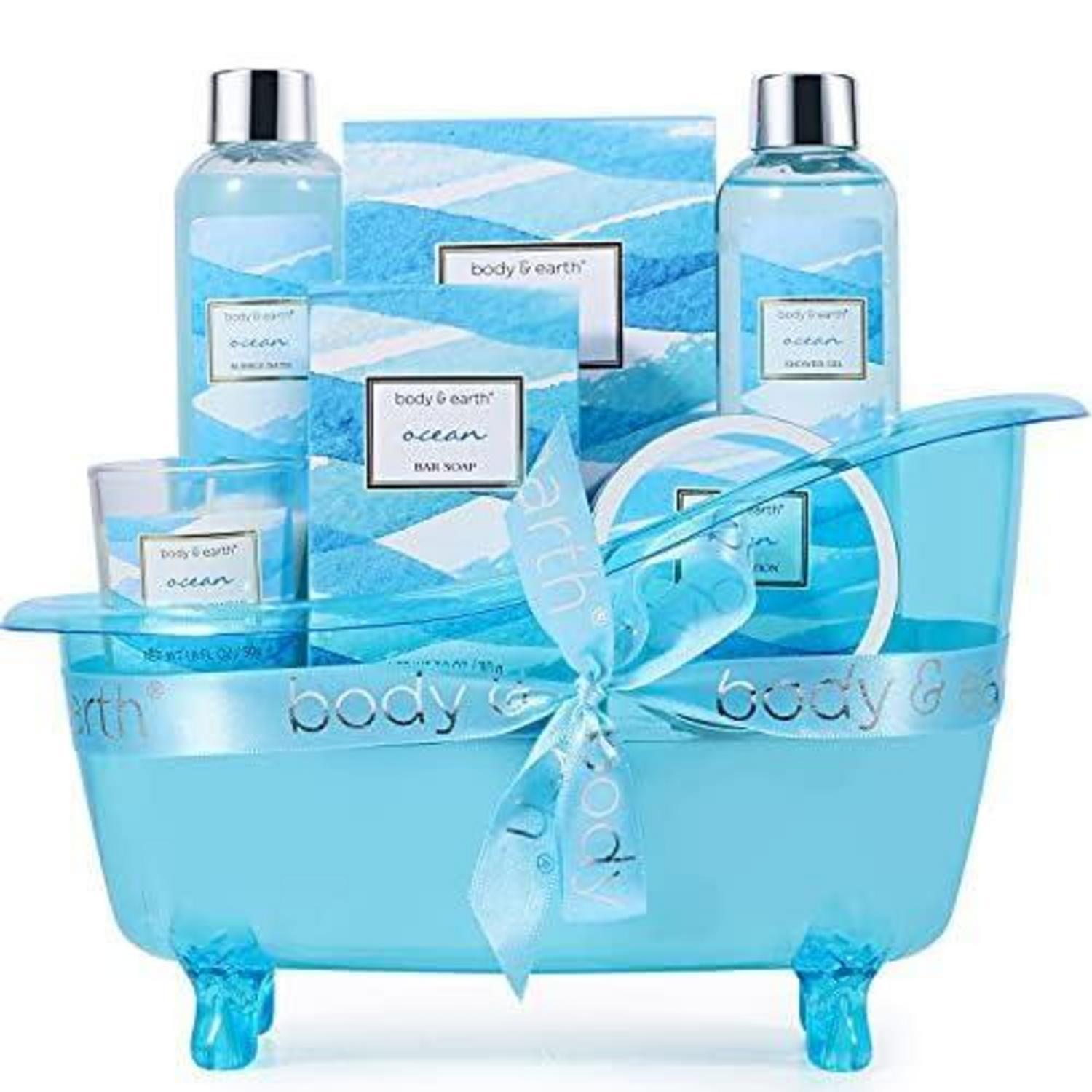 Badeset Geschenkset Ozeanduft Wellness Frauen Oceana