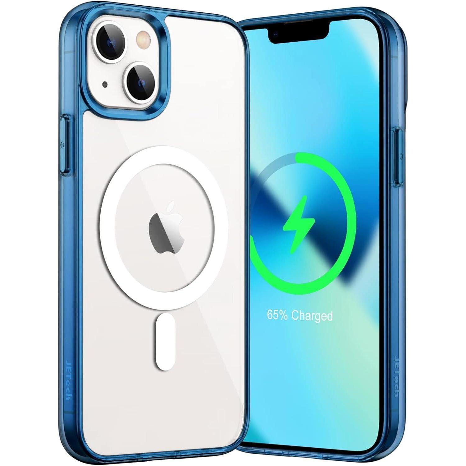 Handyhülle Iphone 13 Mini Magnetisch Magsafe Stoßfest Navy