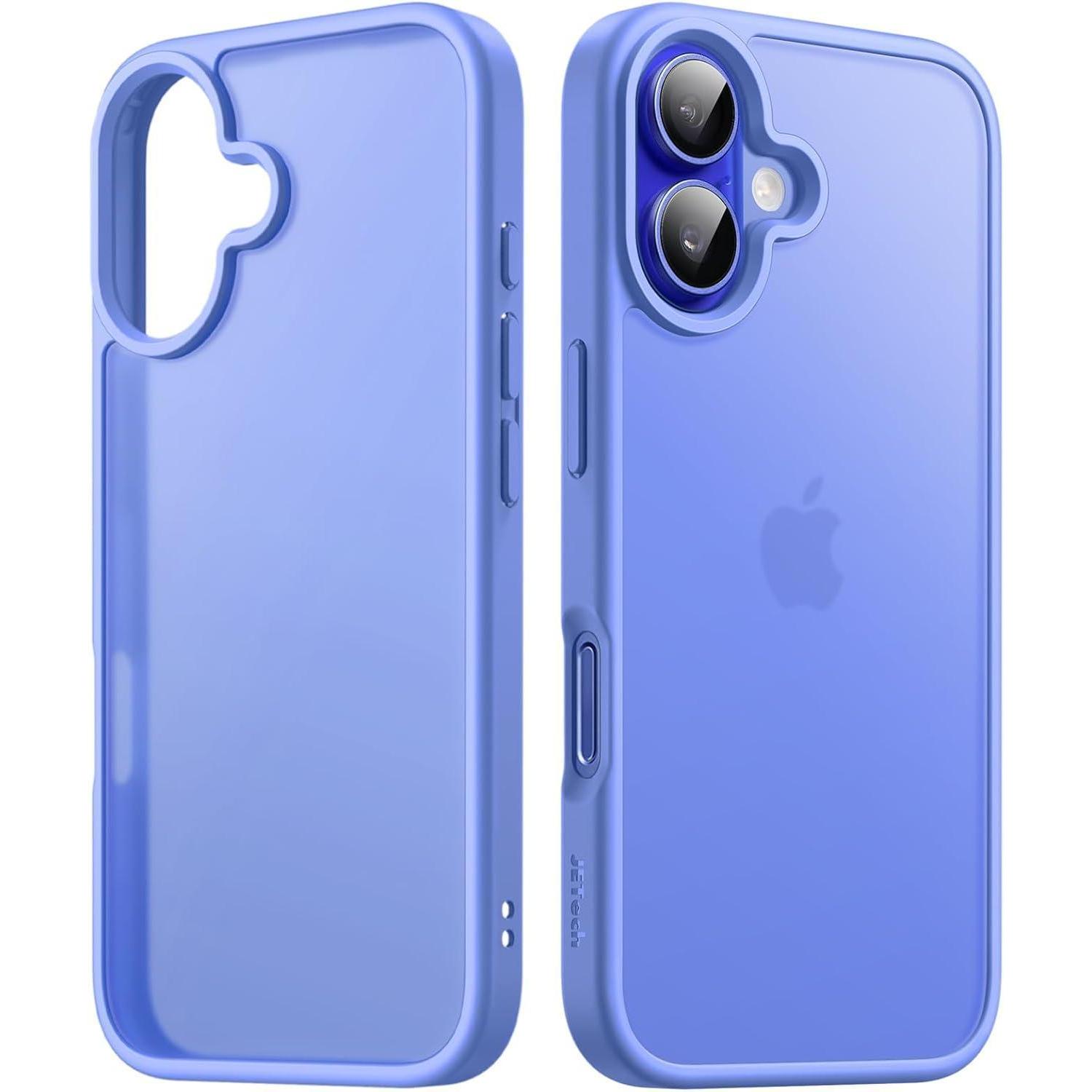 Handyhülle Iphone 16 61 Zoll Stoßfest Ultramarin Rückseite