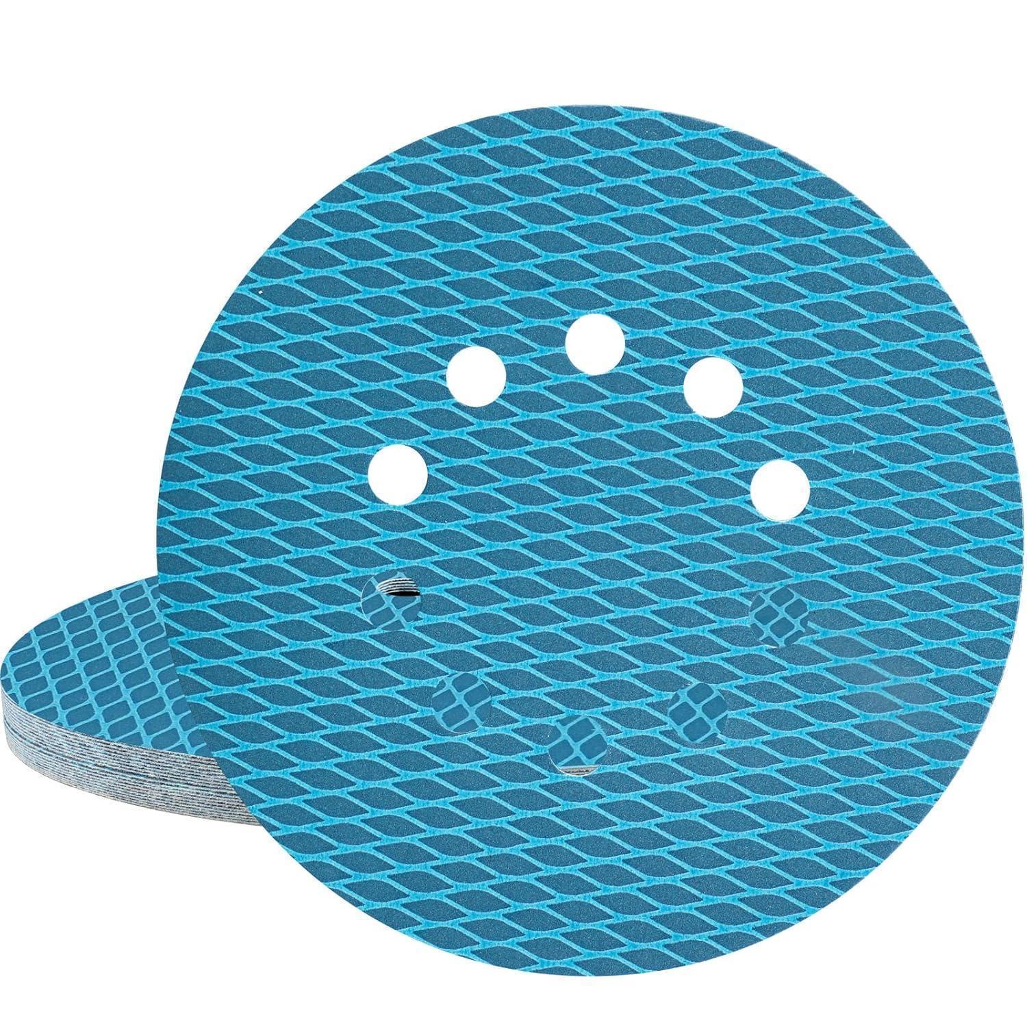 Schleifscheiben 225mm Klett 10 Loch Diamant 20pcs P240