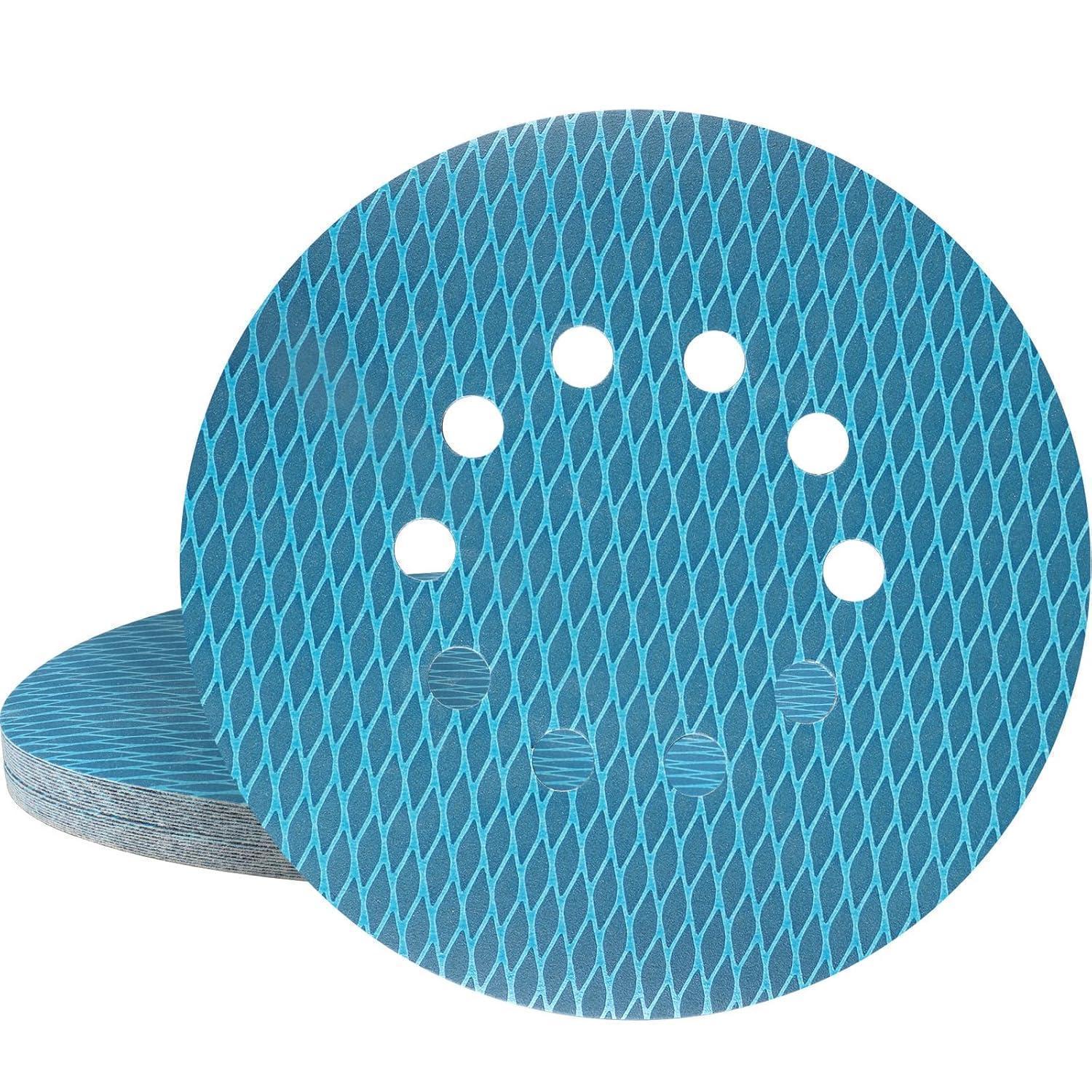 Schleifscheiben 225mm Klett P400 10 Loch Diamantform 20pcs P400