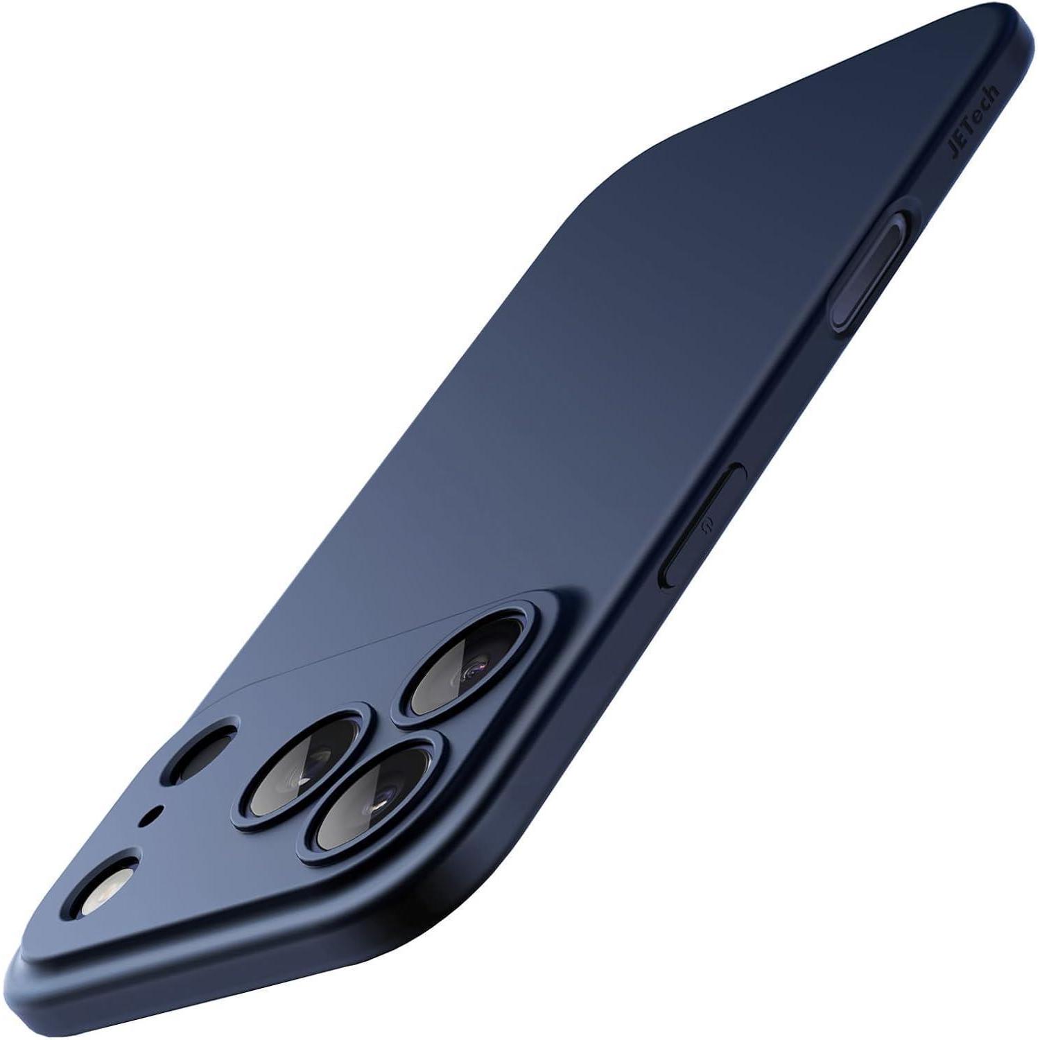 Handyhülle Iphone 17 Pro Dünn Kameraschutz Matt Anti Dunkelblau