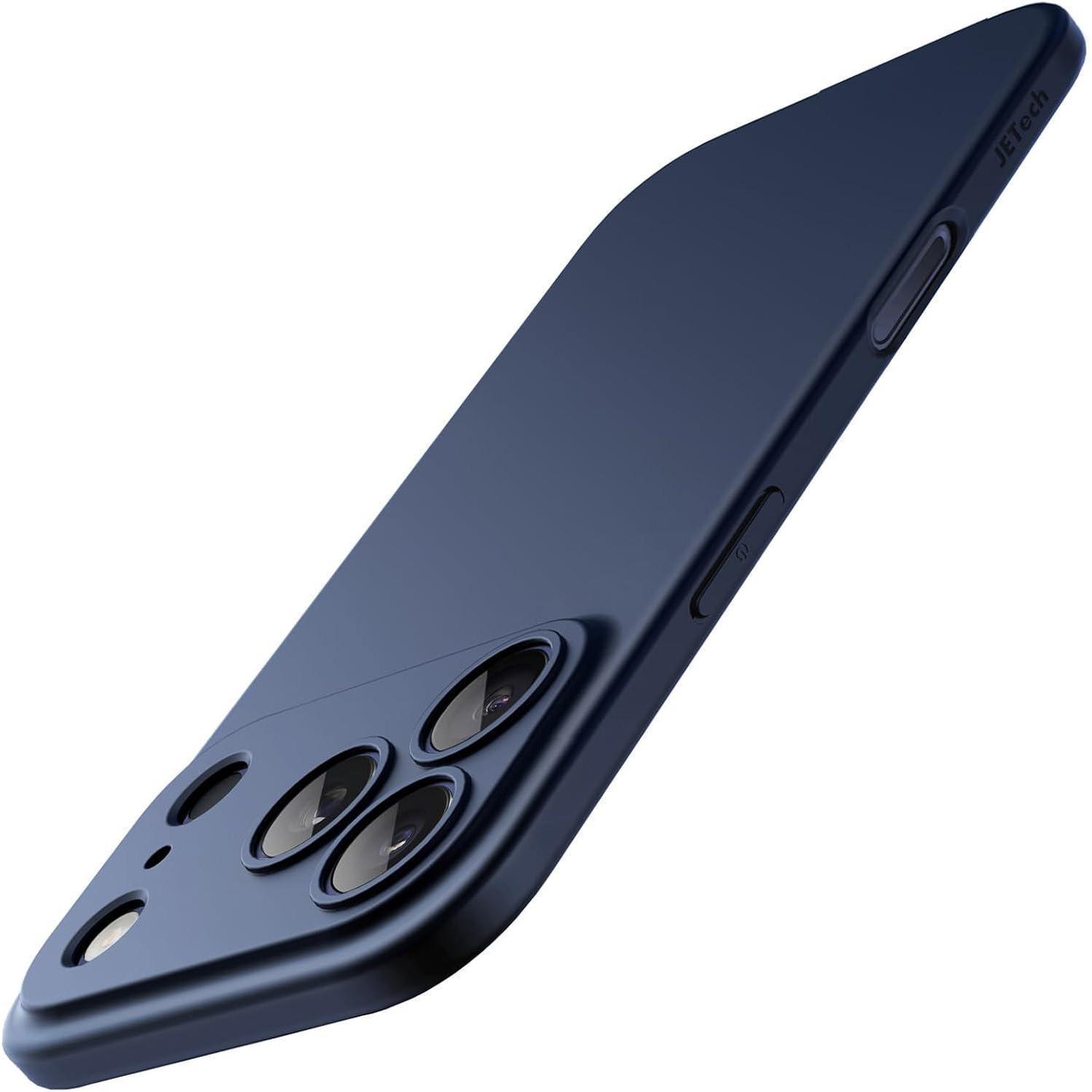 Handyhülle Iphone 17 Pro Max Dünn Kameraschutz Matt Dunkelblau