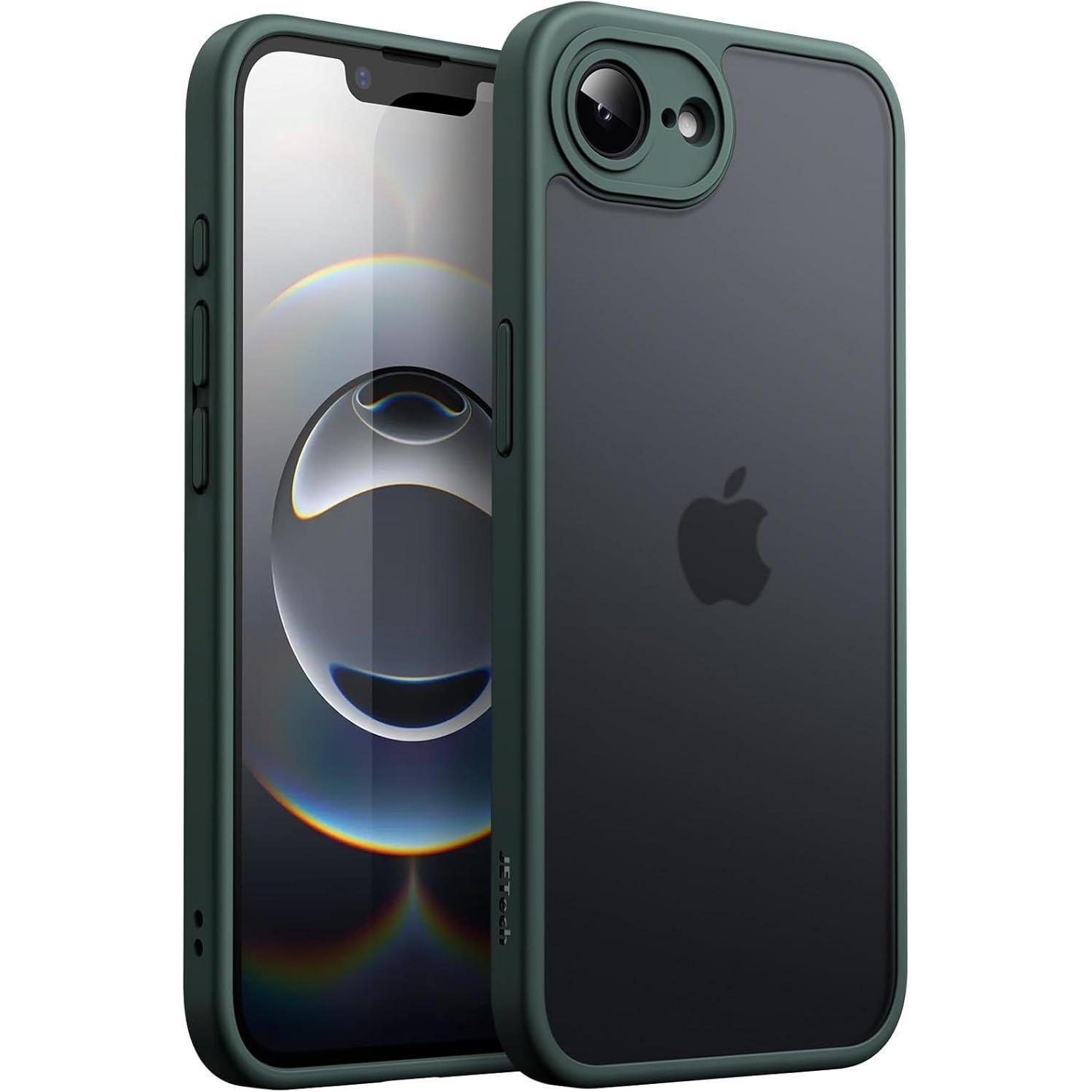 Handyhülle 6 1 Zoll Stoßfest Matt Anti Iphone 16e Dunkelgrün