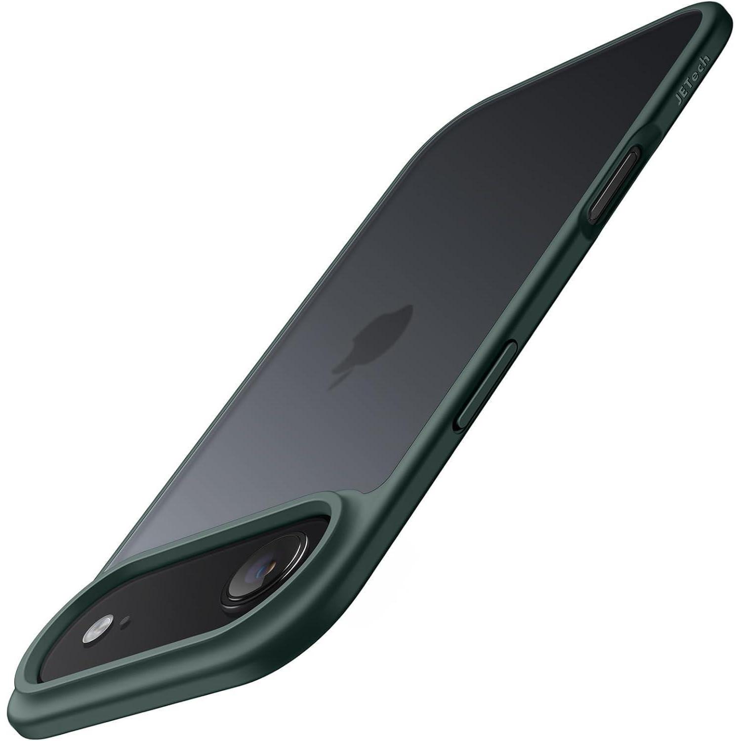 Handyhülle Iphone 17 Air Stoßfest Fallschutz Transluzent Dunkelgrün