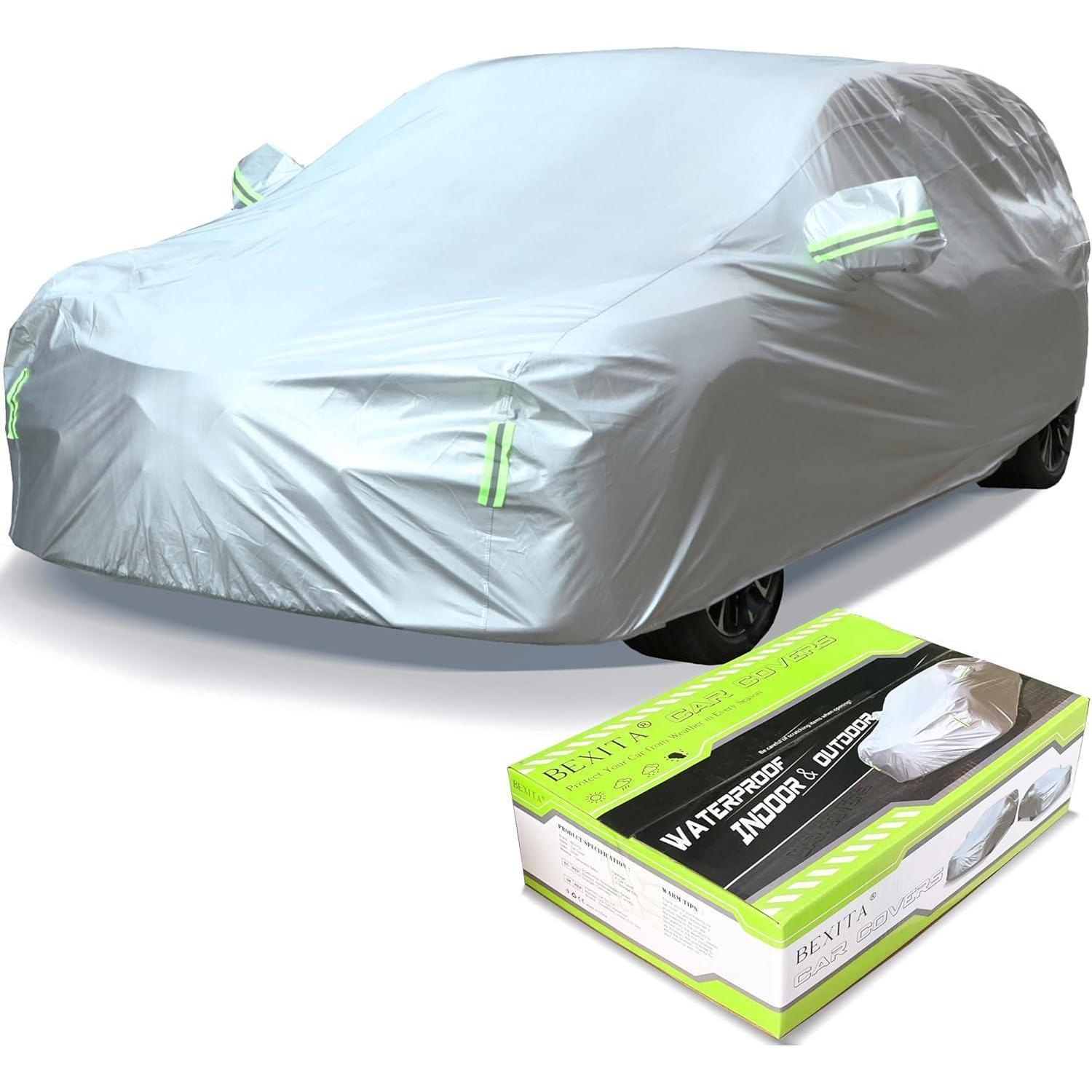 Autoabdeckung Autoplane Abdeckplane Uv Schutz 510cm Xl Vollgarage Suv