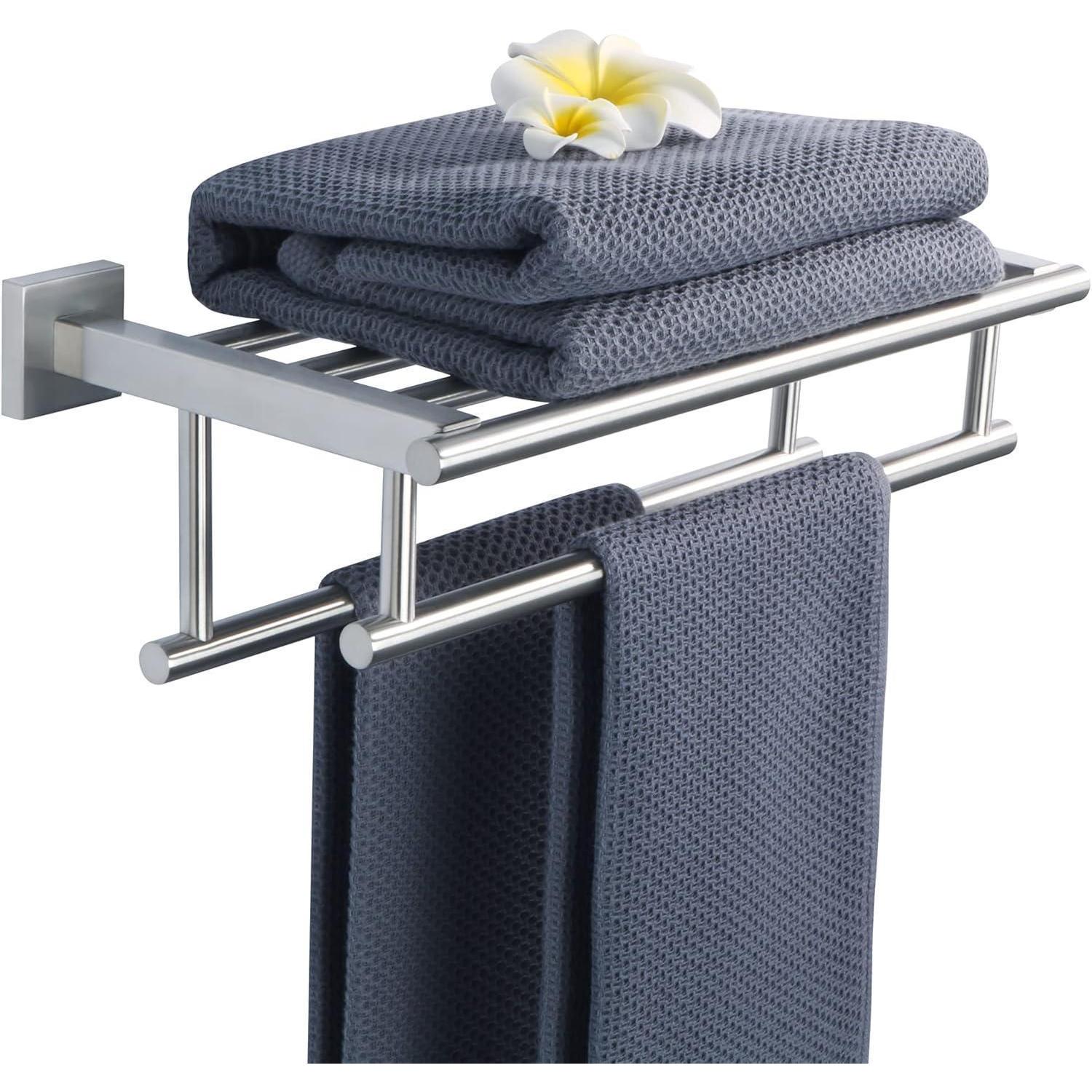 Handtuchhalter Wand Edelstahl Gästehandtuchhalter Gebürstet 40cm
