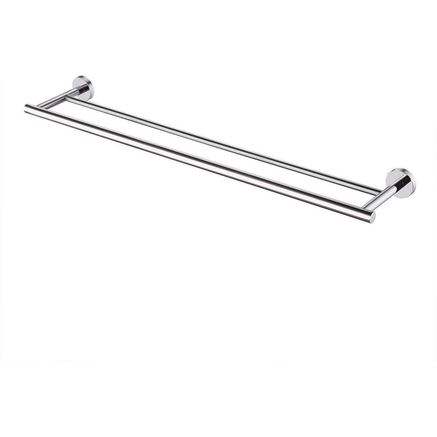 Handtuchhalter Doppelt Edelstahl Sus304 Wandmontage 75 75 Cm Poliert